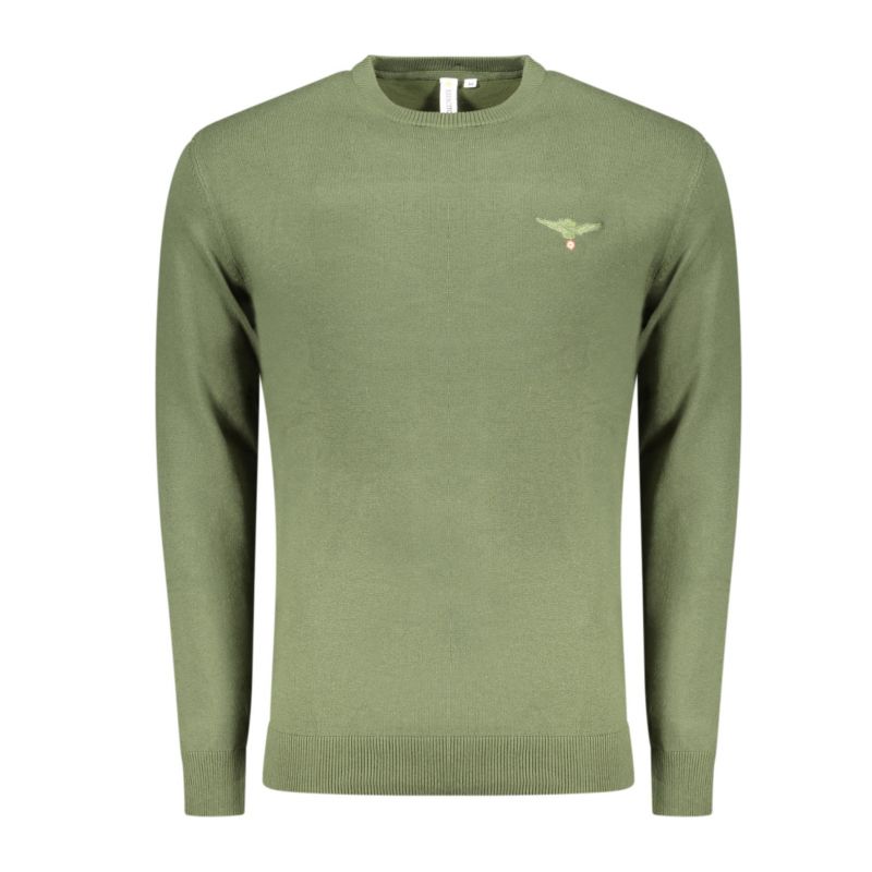 Мъжка риза в зелено със военна академия