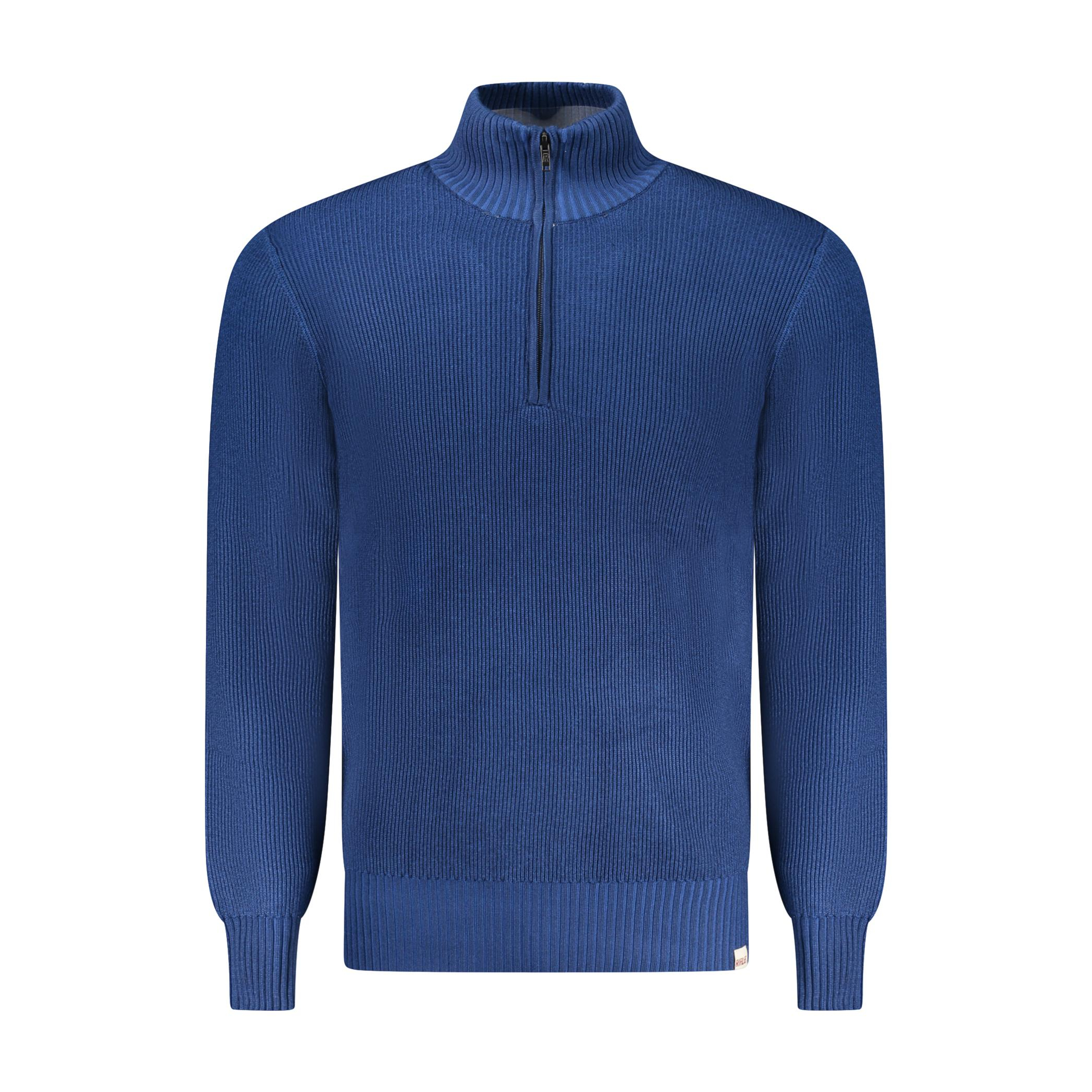 Снимка на Мъжка синя риза с пушка RIFLE