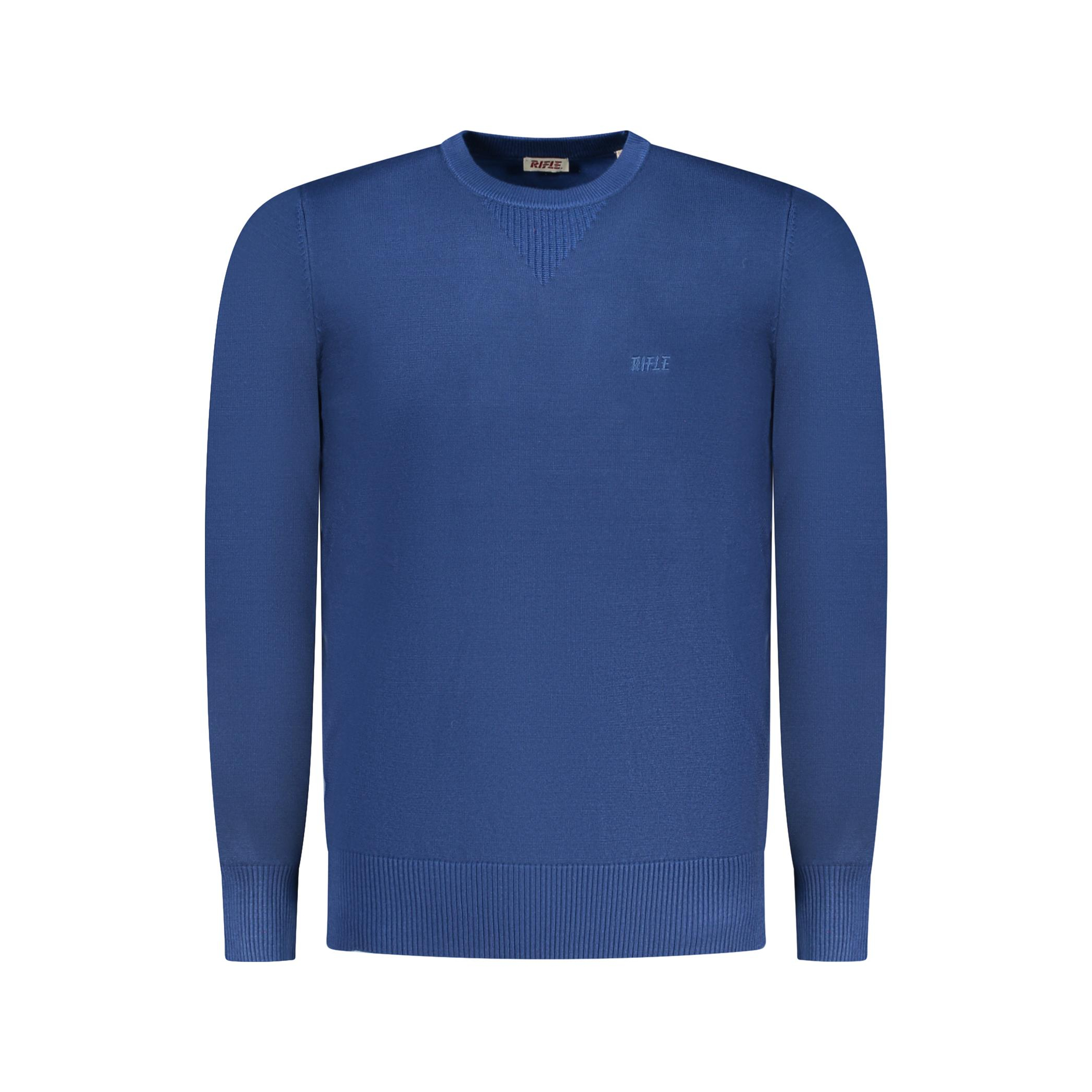 Снимка на Мъжка синя риза с пушка RIFLE