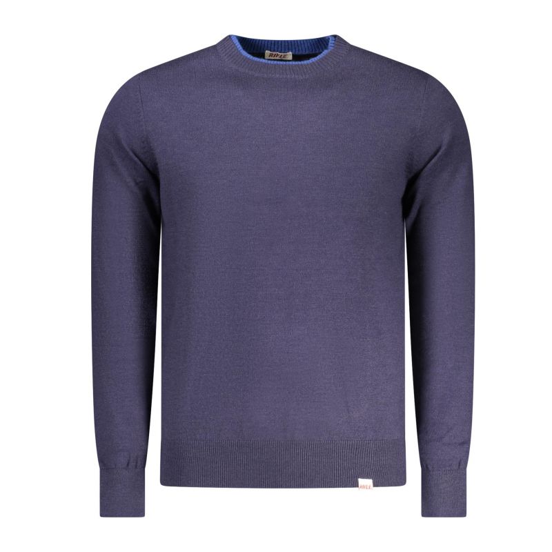 Мъжка синя риза с пушка