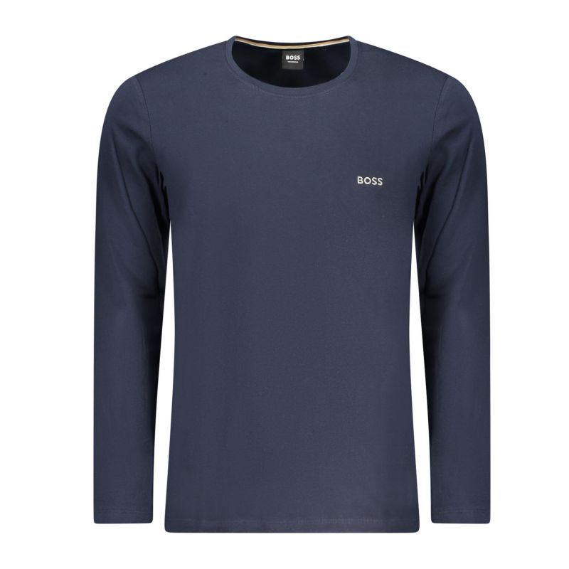 Мъжка тениска с дълъг ръкав , синя