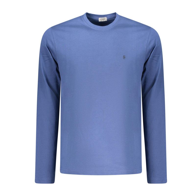 Мъжка тениска с дълъг ръкав , синя