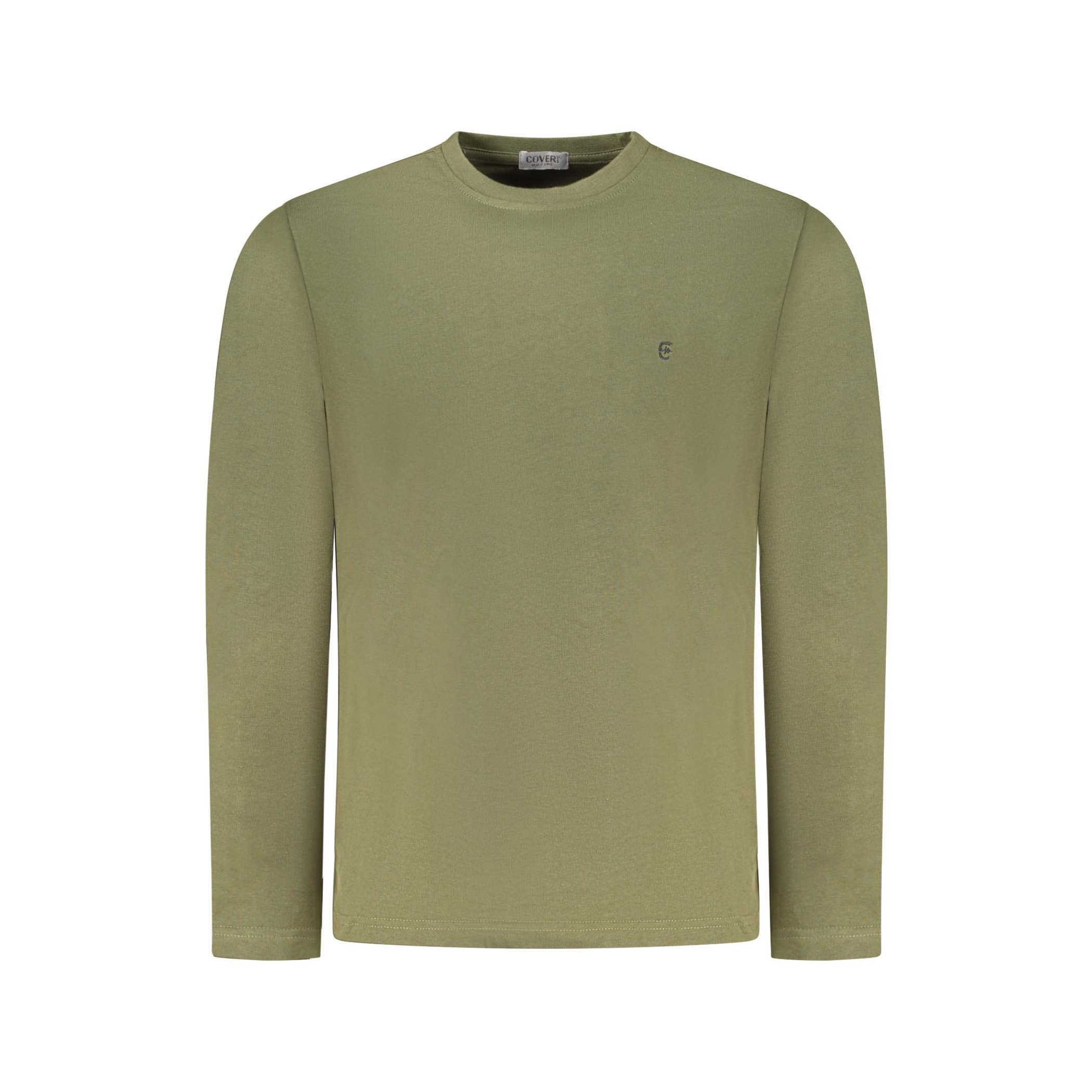 Снимка на Мъжка тениска с дълъг ръкав , зелена COVERI MOVING