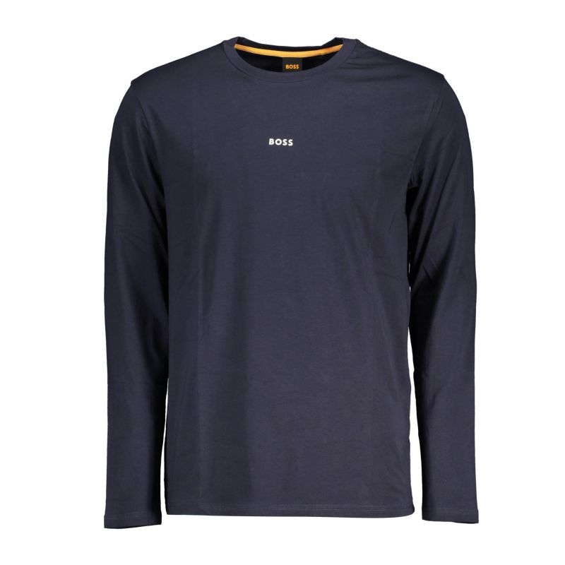 Мъжка тениска с дълъг ръкав hugo синя