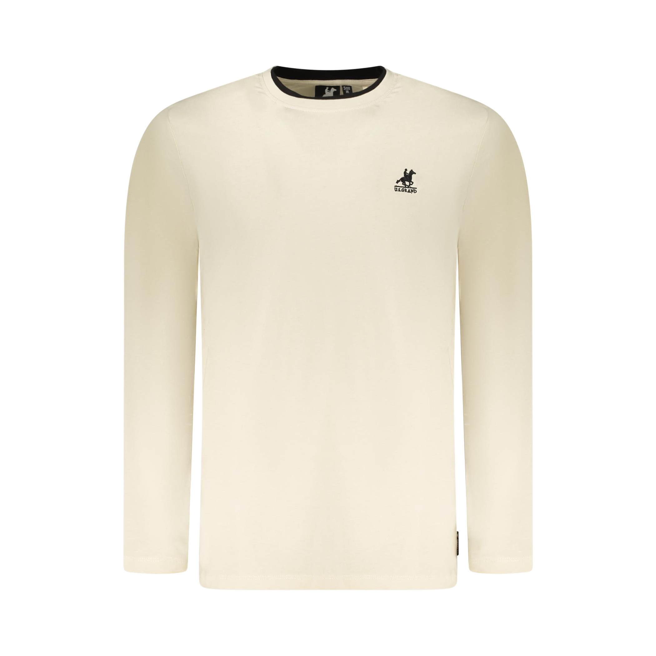 Снимка на Мъжка тениска с дълъг ръкав us grand, бежова U.S. GRAND