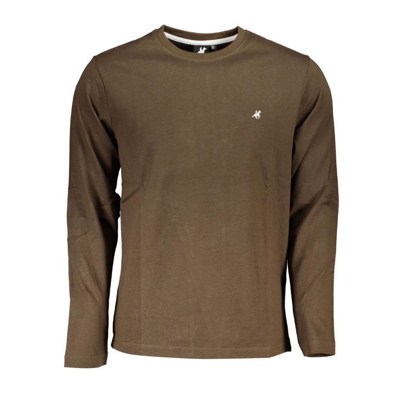 Снимка на Мъжка тениска с дълъг ръкав us grand, кафява U.S. GRAND 