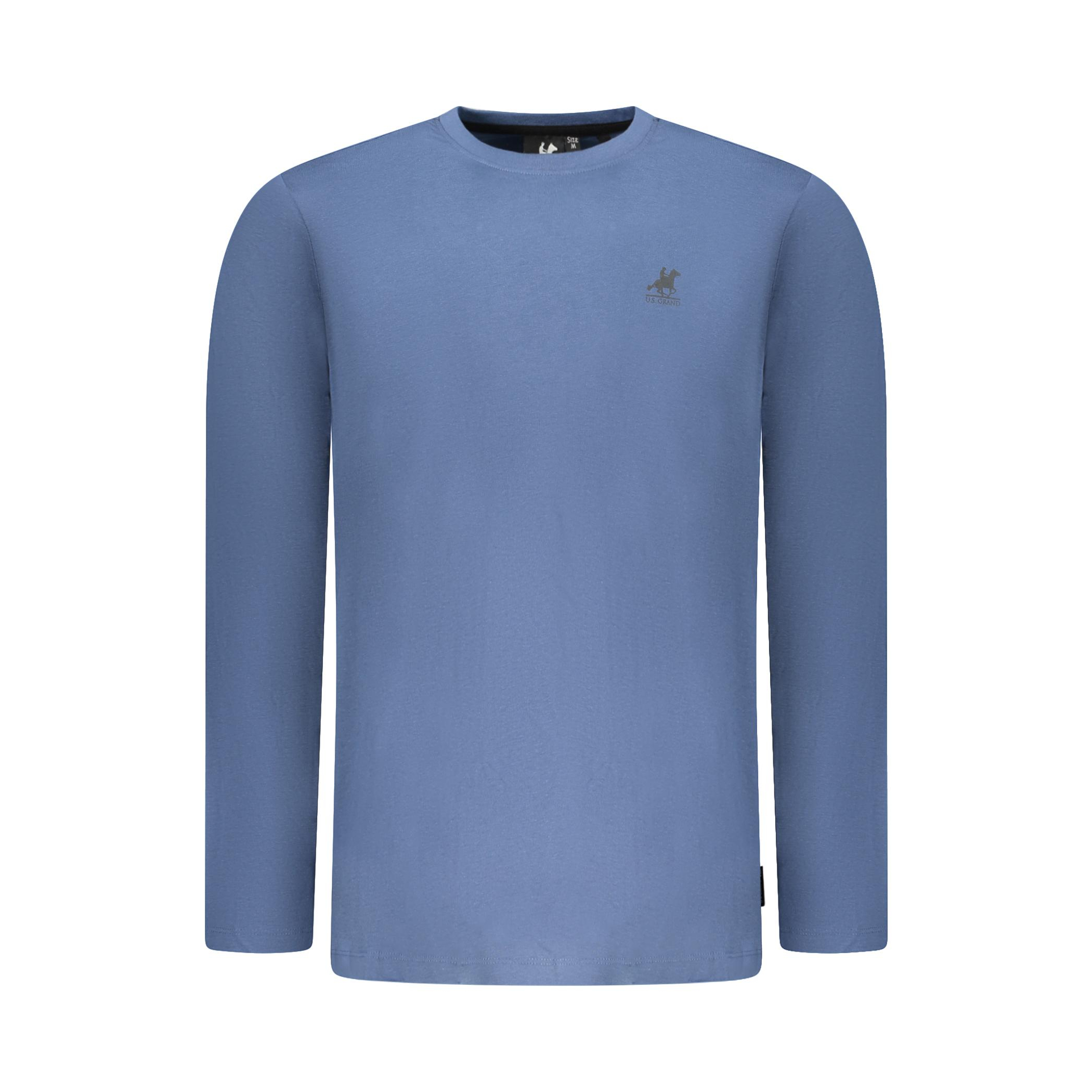 Снимка на Мъжка тениска с дълъг ръкав us grand, синя U.S. GRAND