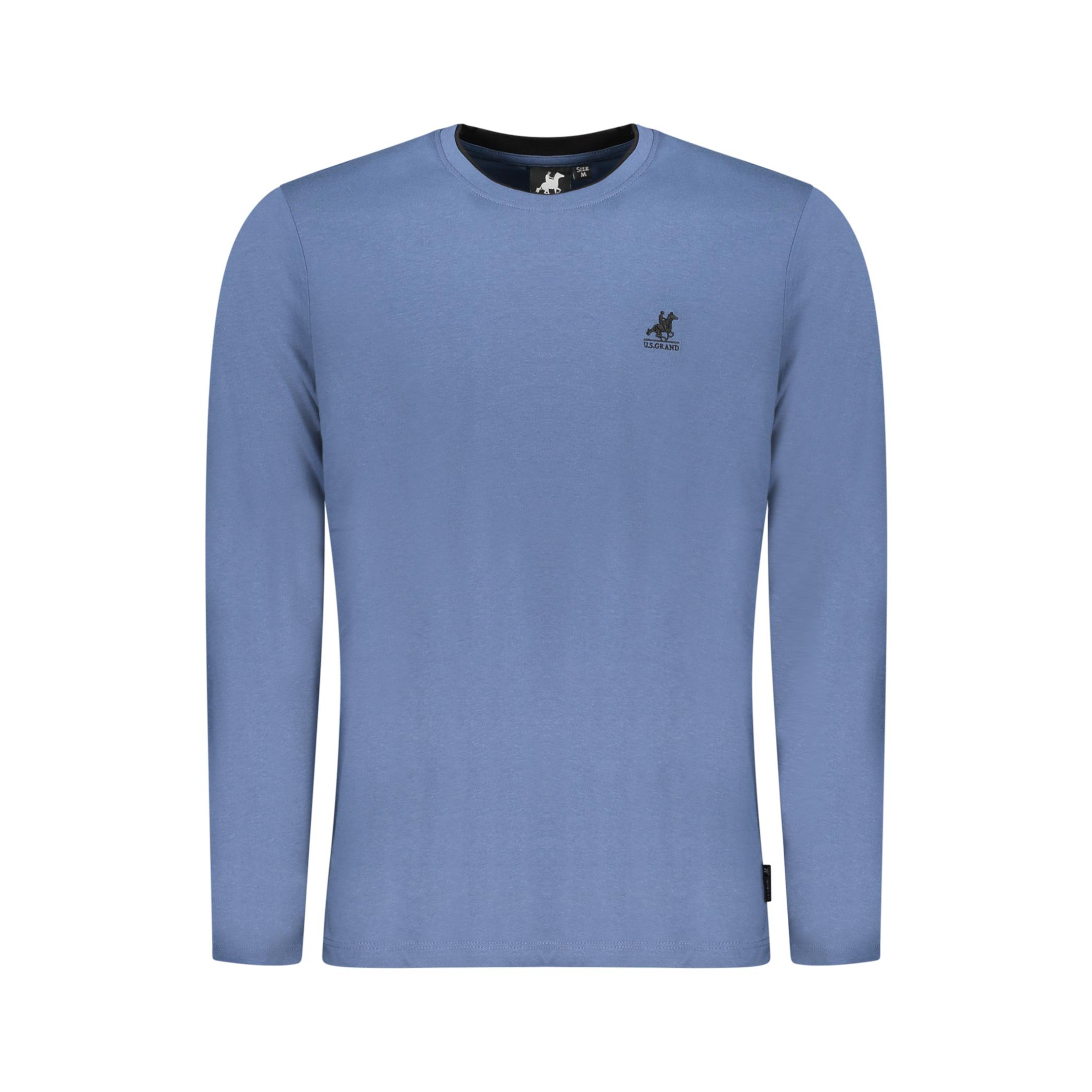Снимка на Мъжка тениска с дълъг ръкав us grand, синя U.S. GRAND