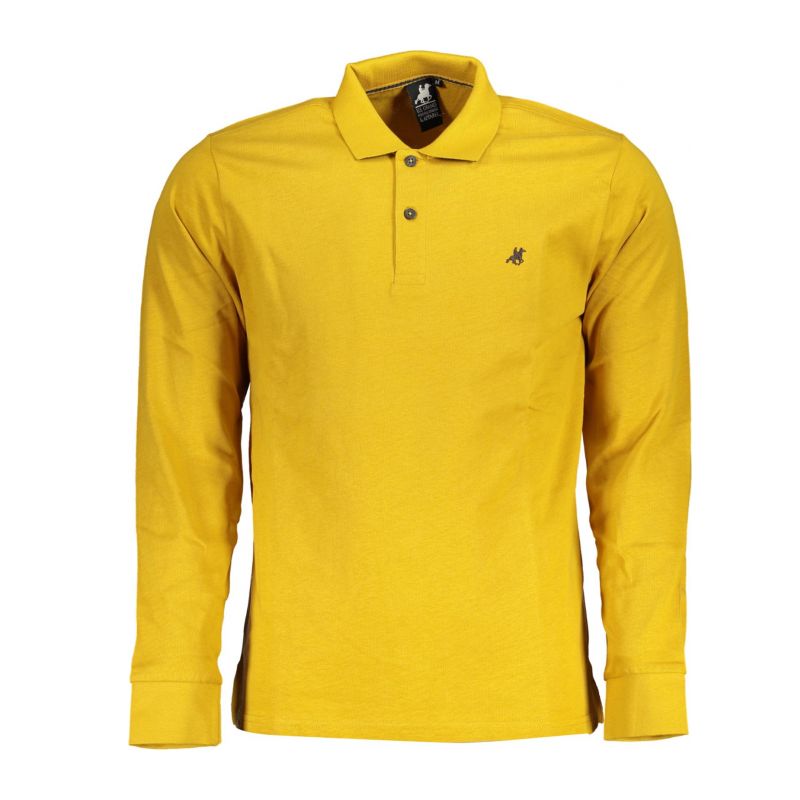 Снимка на Мъжка тениска с дълъг ръкав us grand polo, жълта U.S. GRAND 