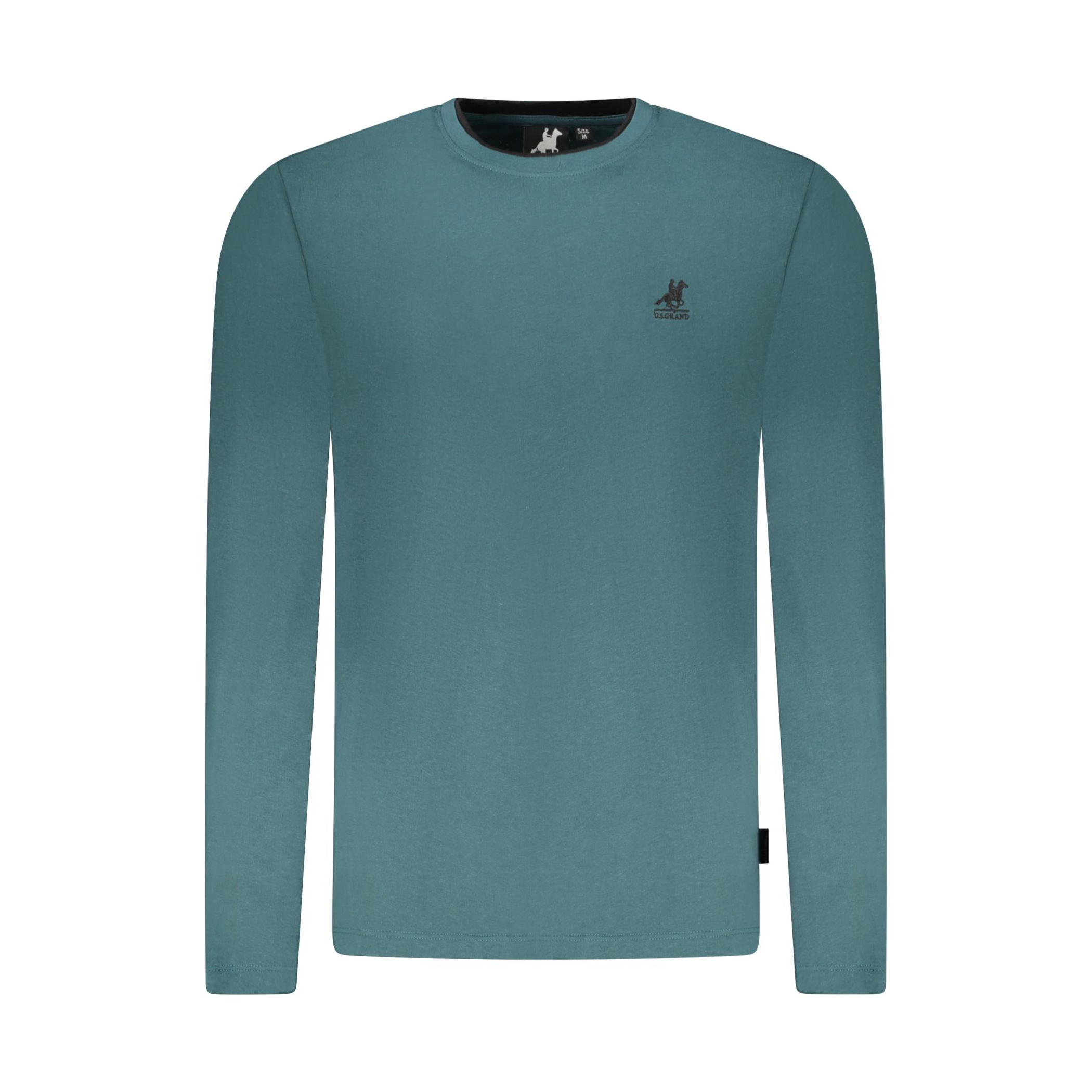 Снимка на Мъжка тениска с дълъг ръкав us grand в зелен цвят U.S. GRAND