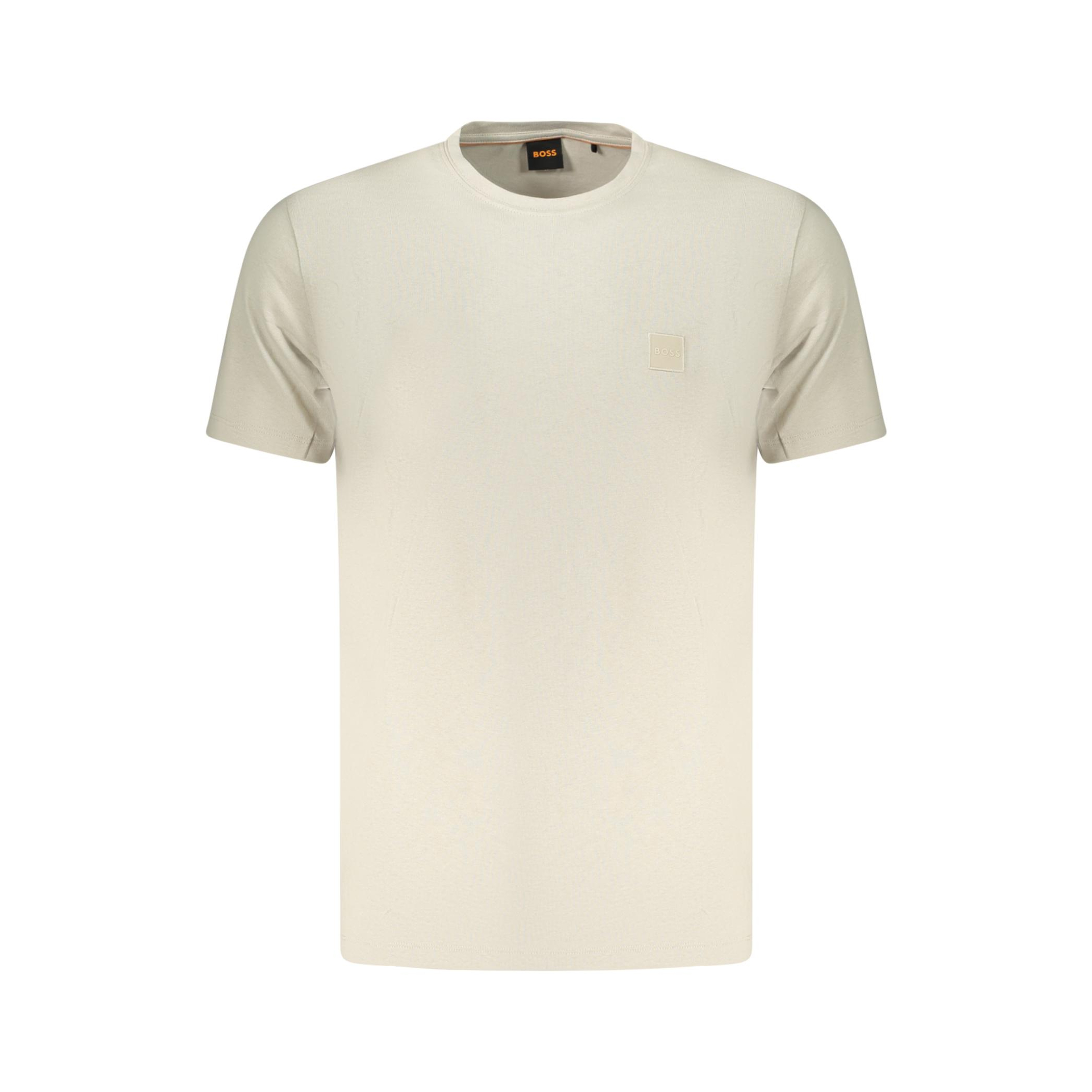 Снимка на Мъжка тениска с къс ръкав , бежова BOSS