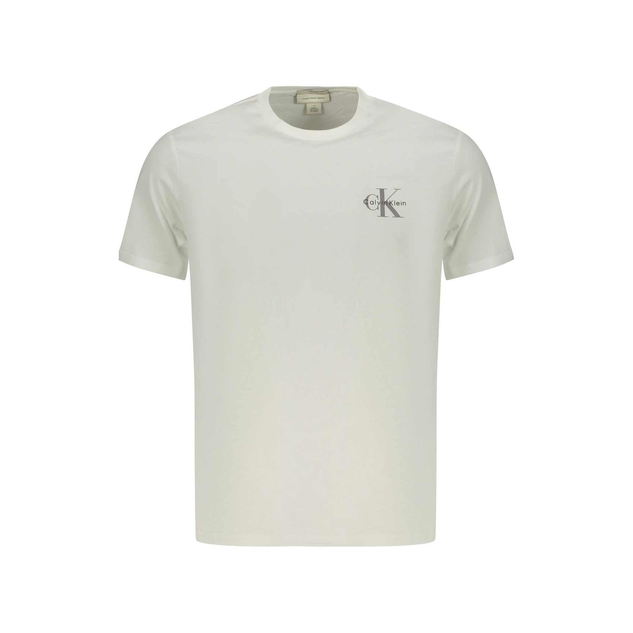 Снимка на Мъжка тениска с къс ръкав , бяла CALVIN KLEIN