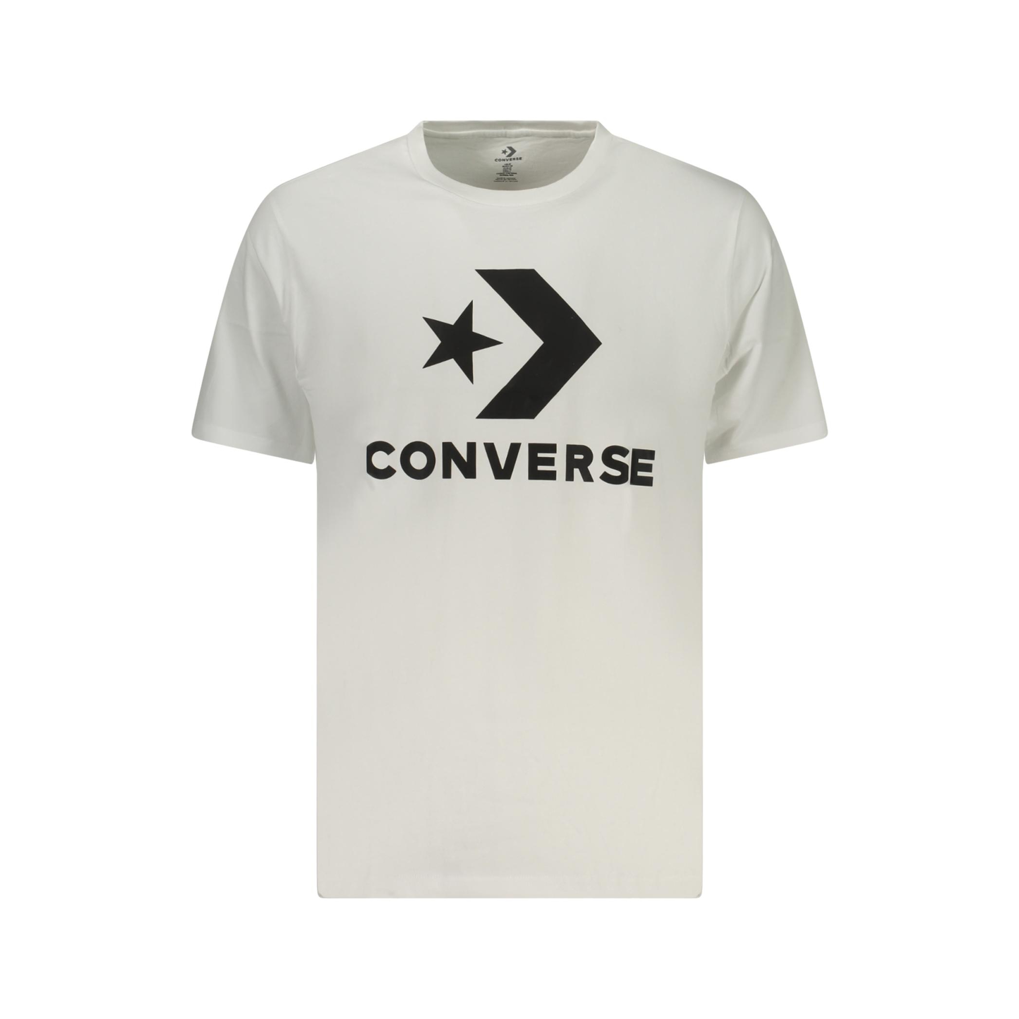 Снимка на Мъжка тениска с къс ръкав , бяла CONVERSE