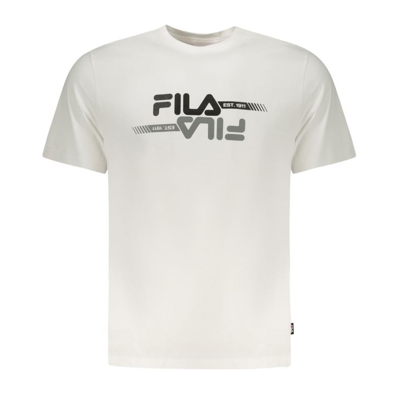 Мъжка тениска с къс ръкав , бяла