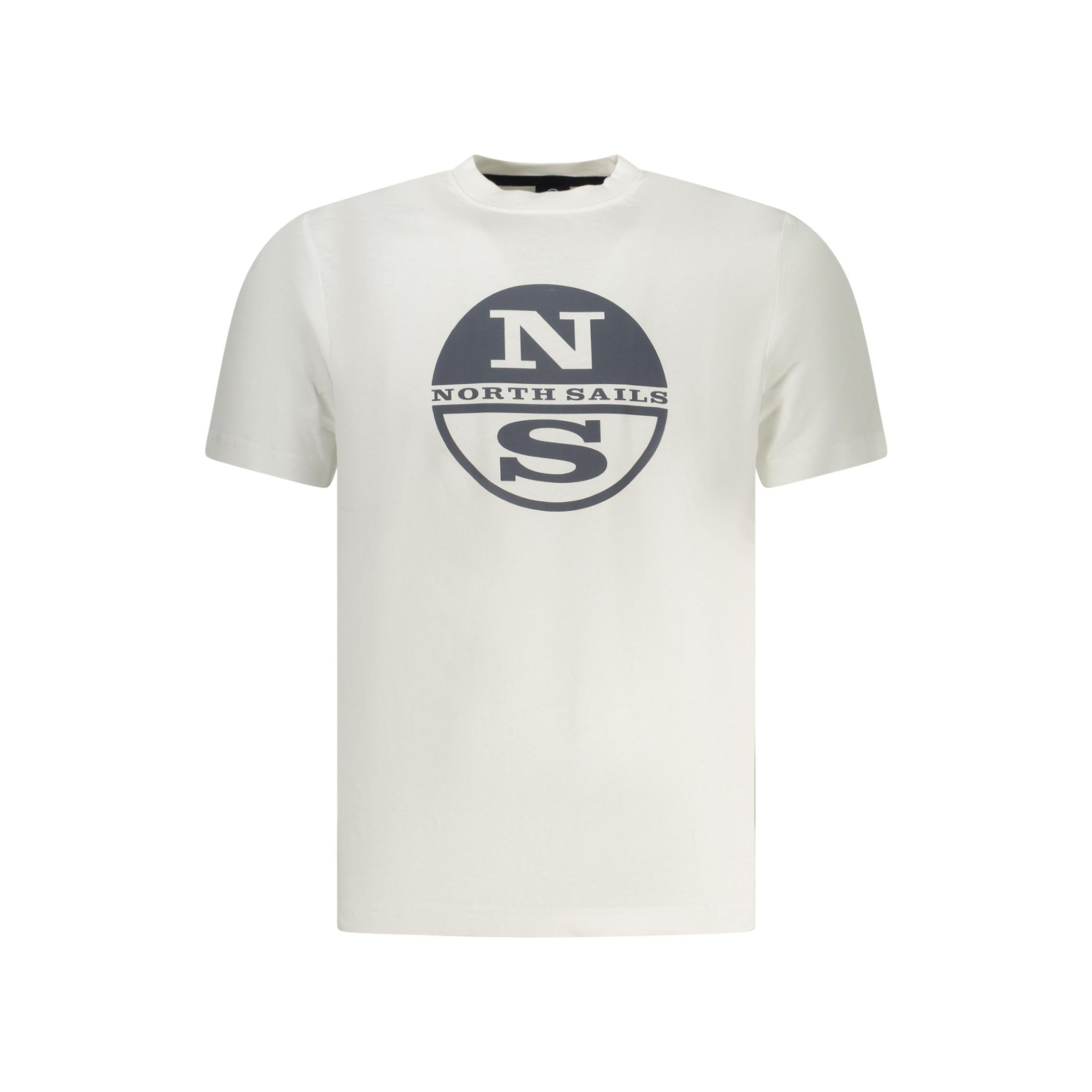 Снимка на Мъжка тениска с къс ръкав , бяла NORTH SAILS