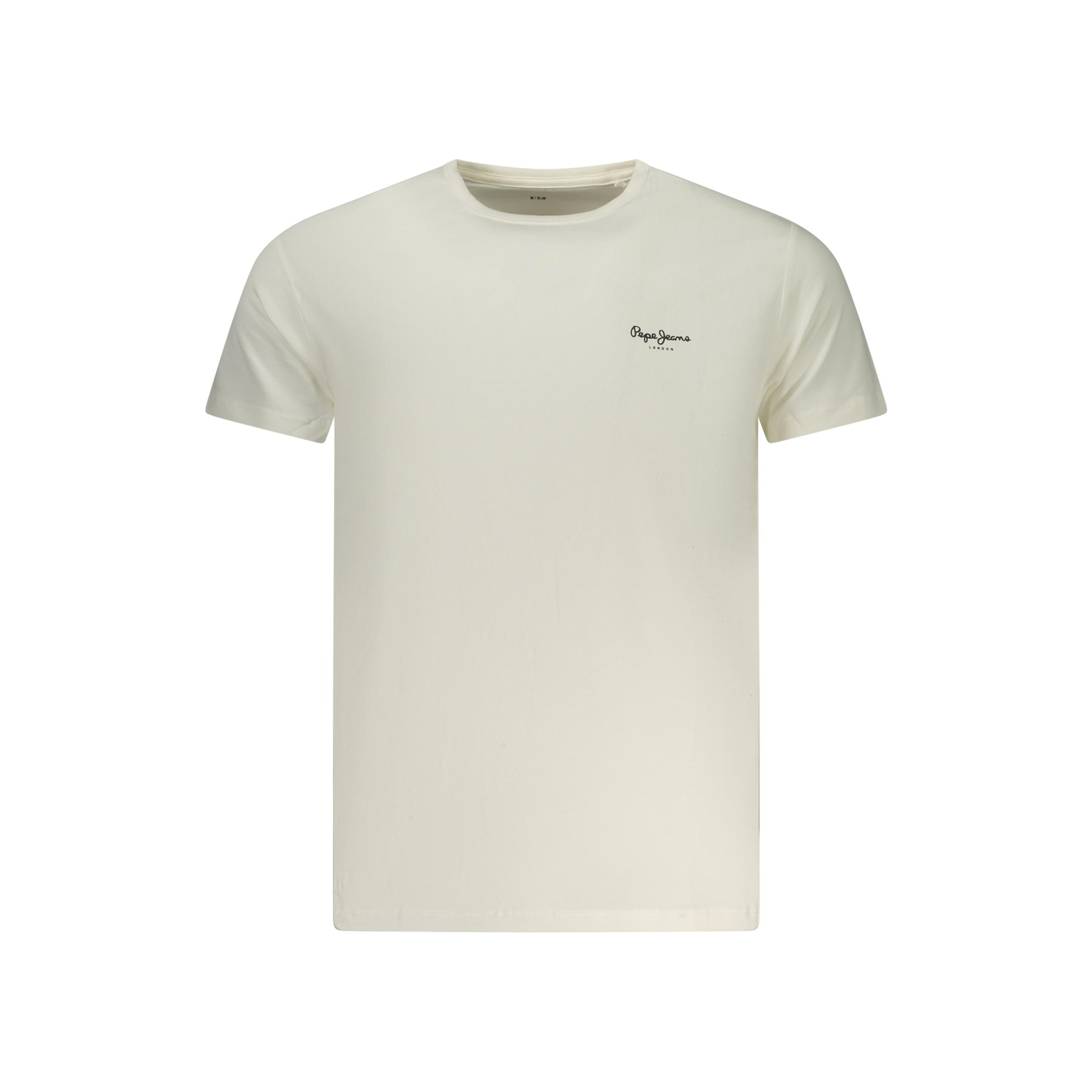 Снимка на Мъжка тениска с къс ръкав , бяла PEPE JEANS