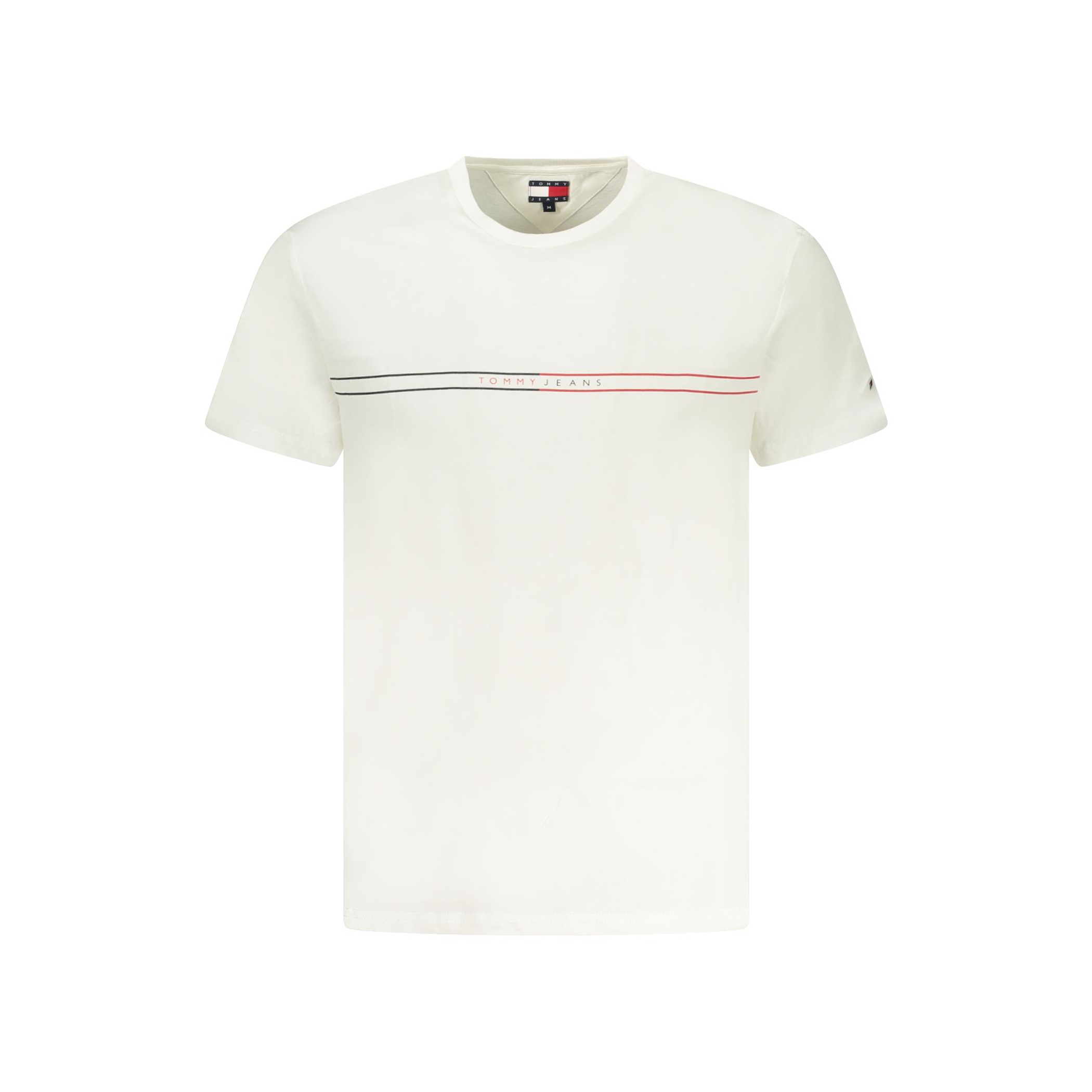 Снимка на Мъжка тениска с къс ръкав , бяла TOMMY HILFIGER