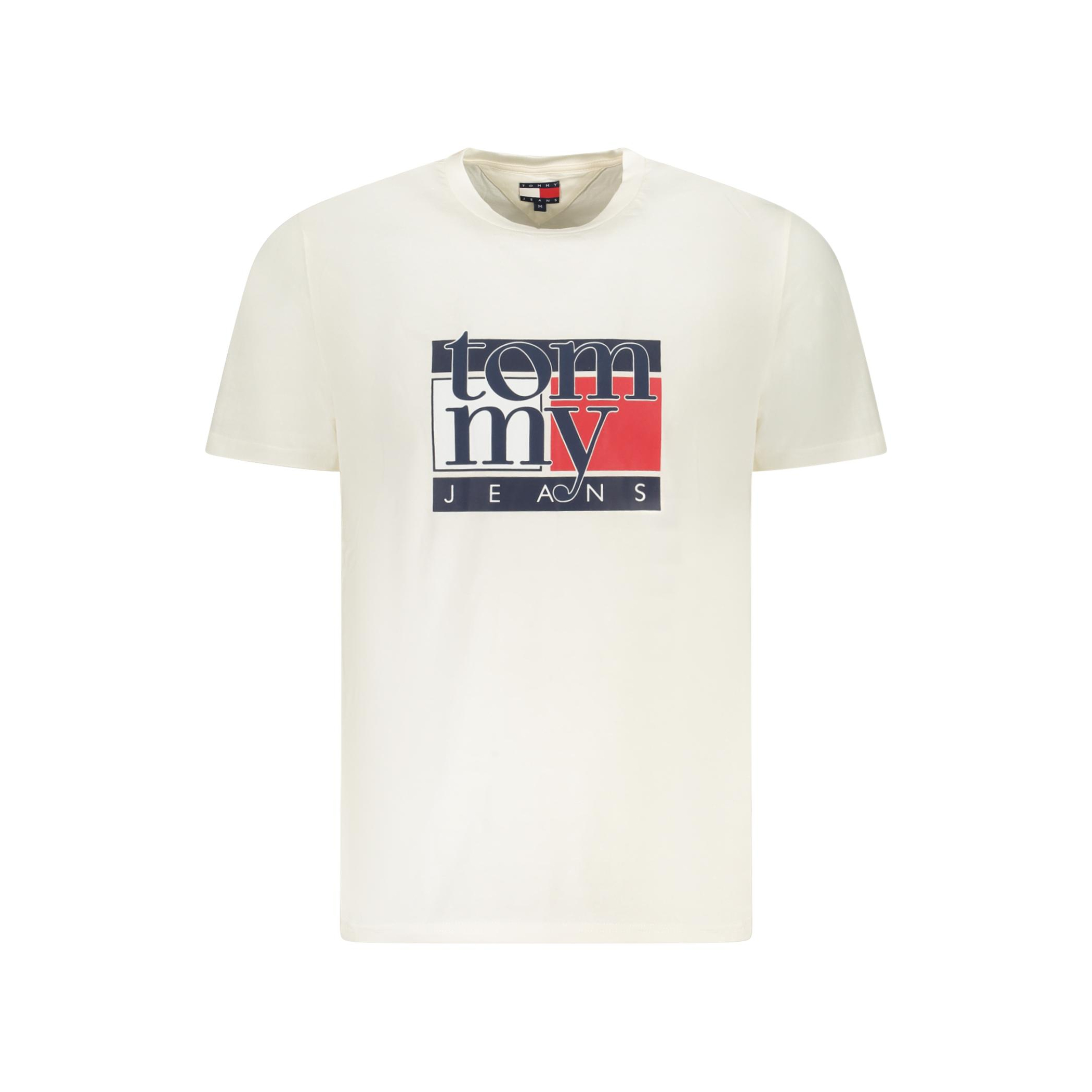 Снимка на Мъжка тениска с къс ръкав , бяла TOMMY HILFIGER