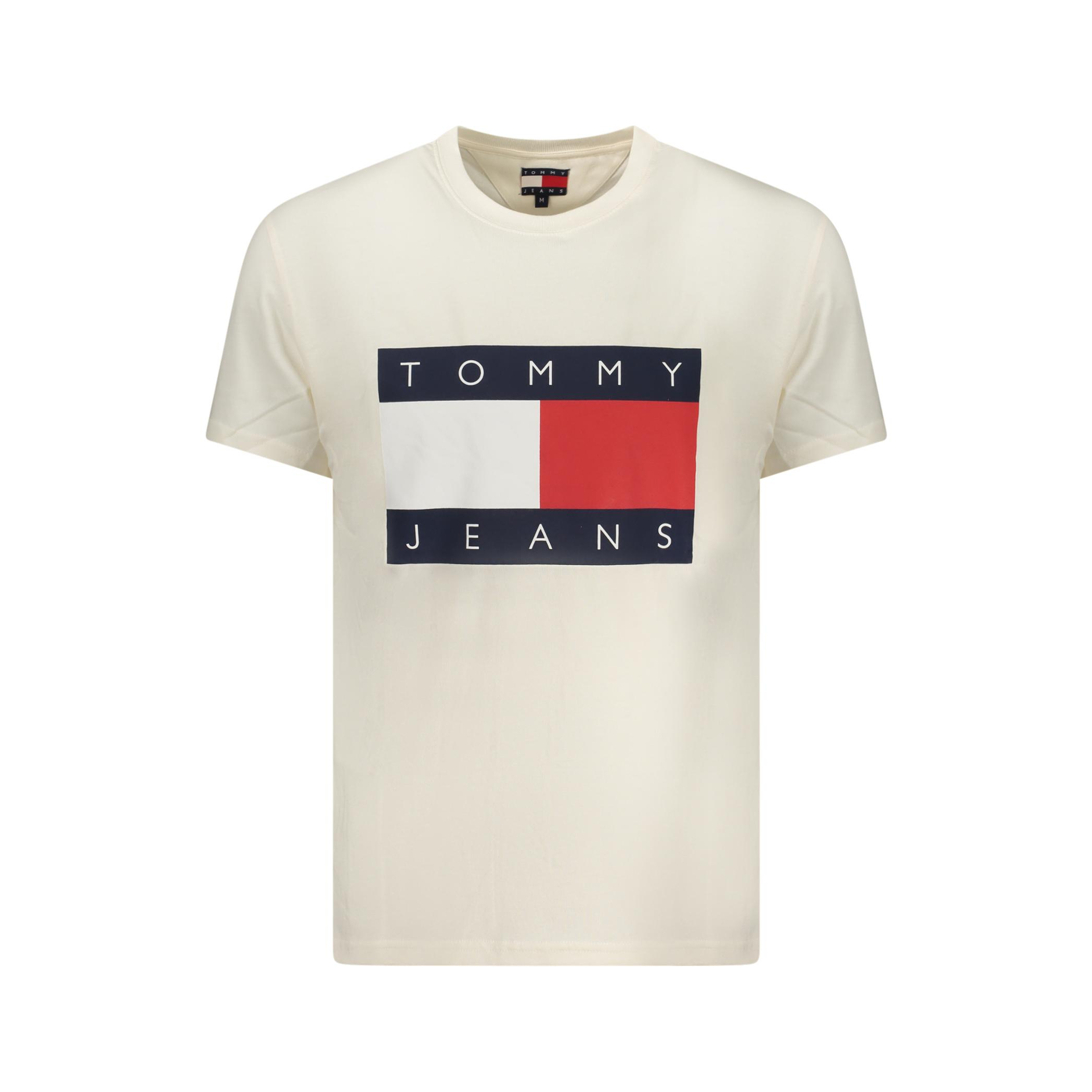 Снимка на Мъжка тениска с къс ръкав , бяла TOMMY HILFIGER