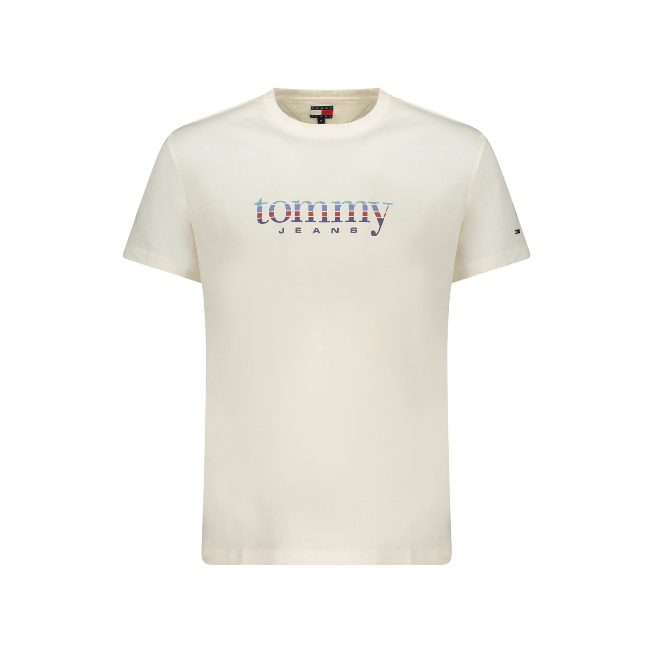 Снимка на Мъжка тениска с къс ръкав , бяла TOMMY HILFIGER