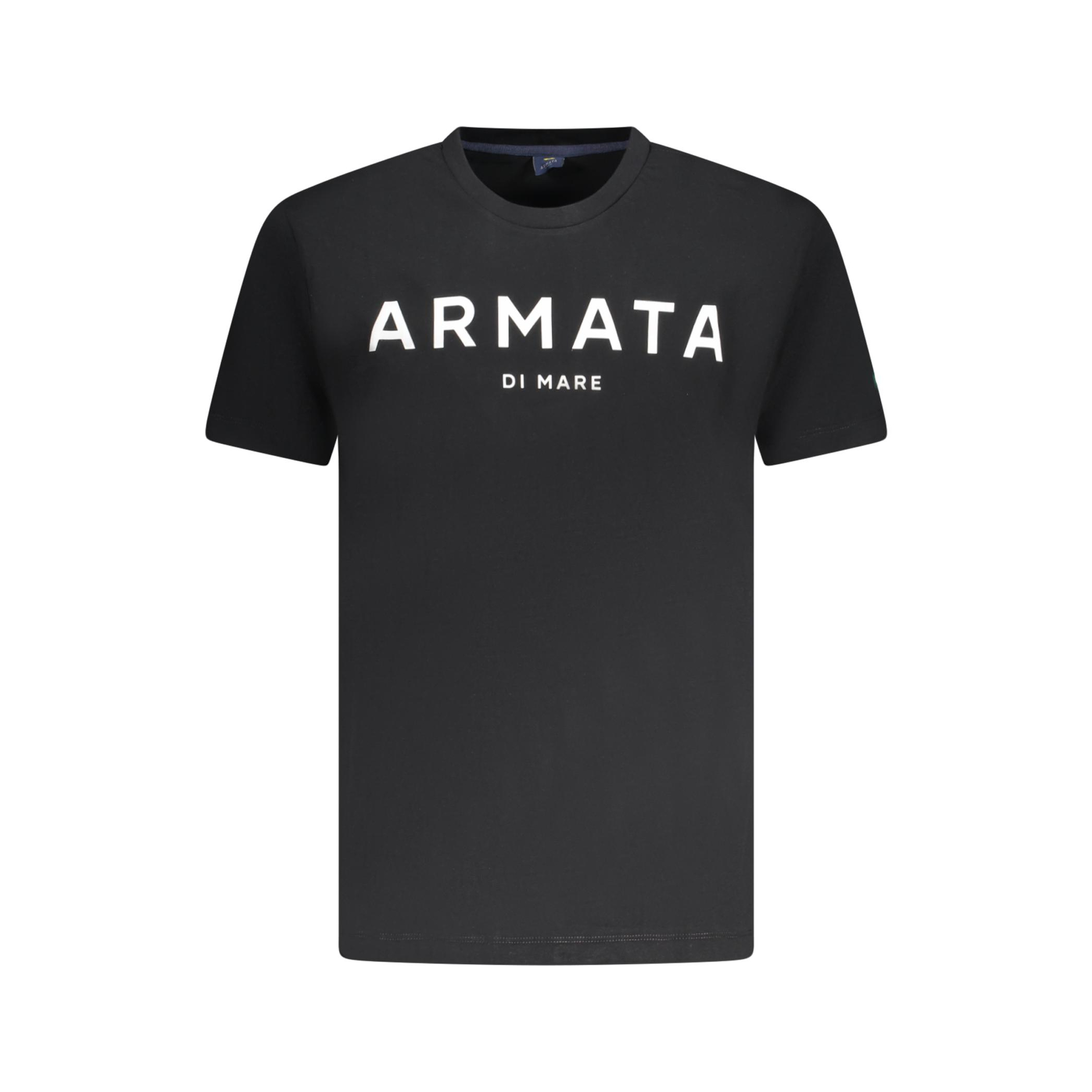 Снимка на Мъжка тениска с къс ръкав , черна ARMATA DI MARE