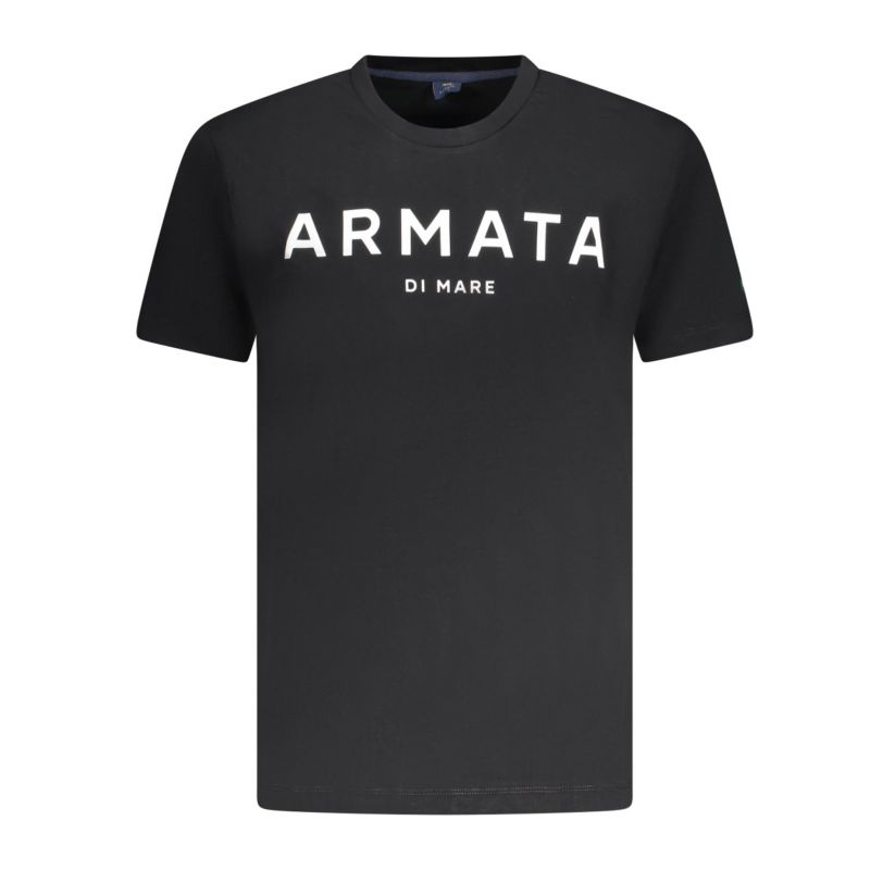 Снимка на Мъжка тениска с къс ръкав , черна ARMATA DI MARE 