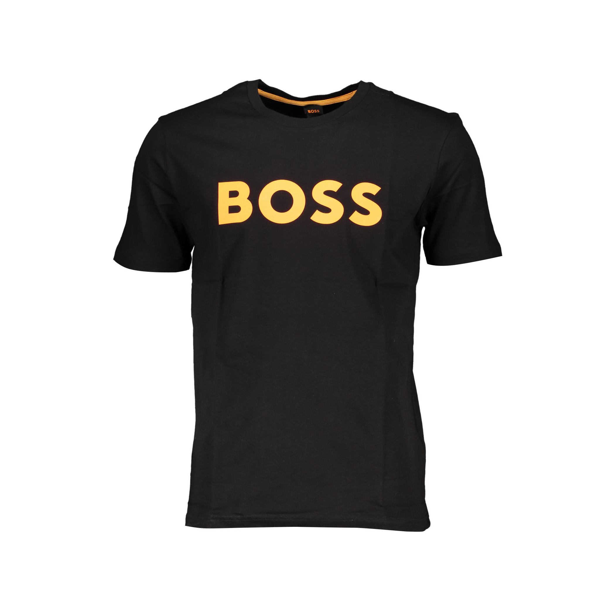 Снимка на Мъжка тениска с къс ръкав , черна BOSS