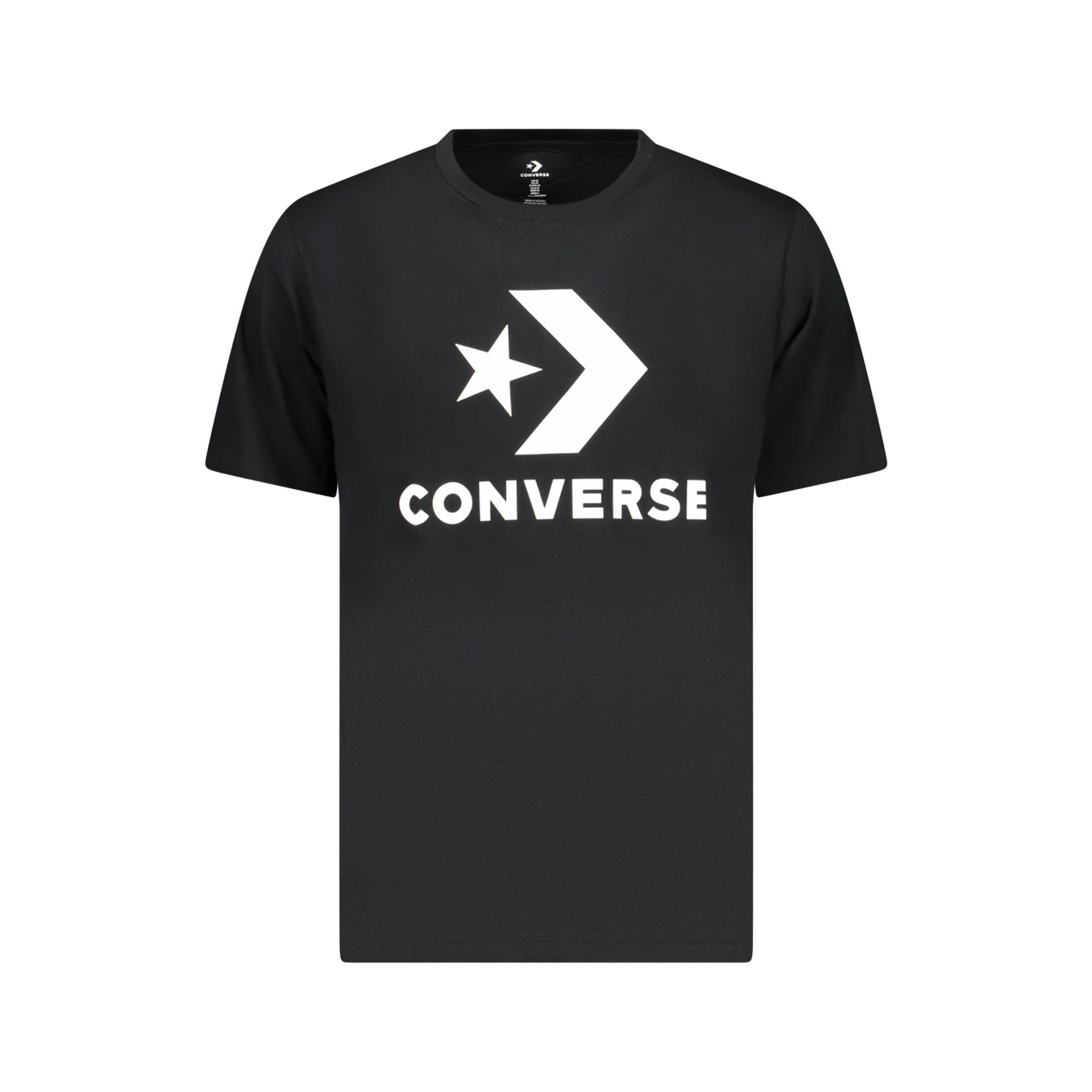 Снимка на Мъжка тениска с къс ръкав , черна CONVERSE