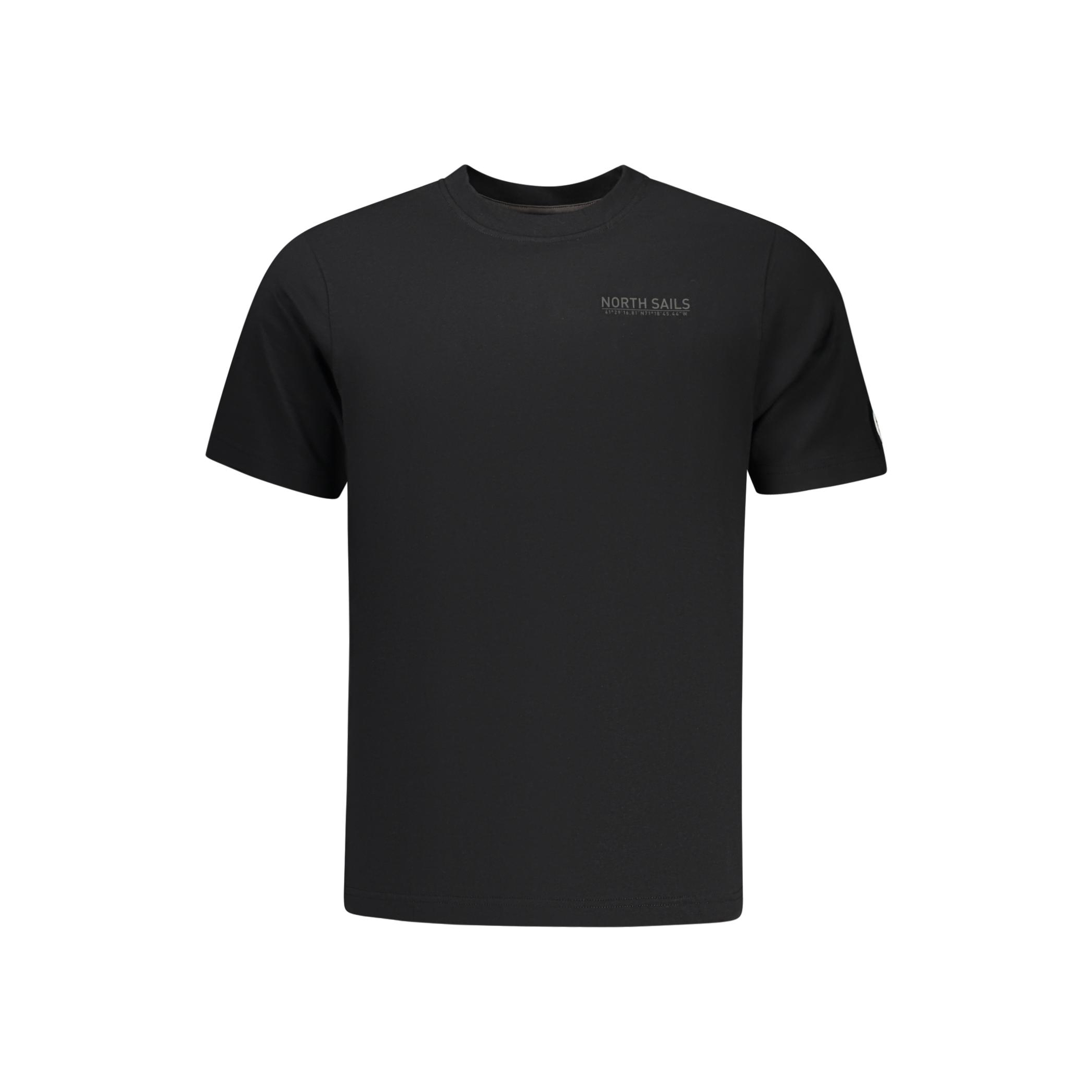 Снимка на Мъжка тениска с къс ръкав , черна NORTH SAILS