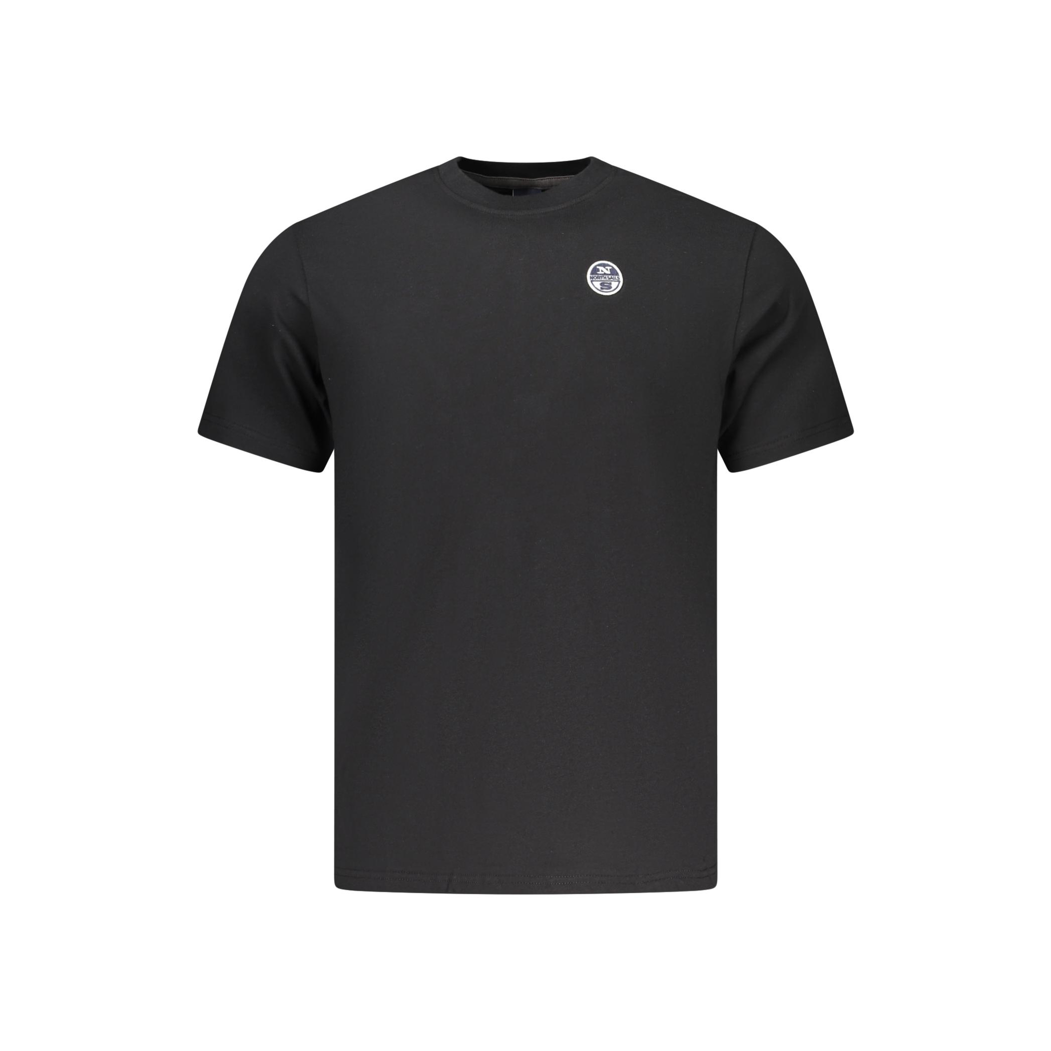 Снимка на Мъжка тениска с къс ръкав , черна NORTH SAILS