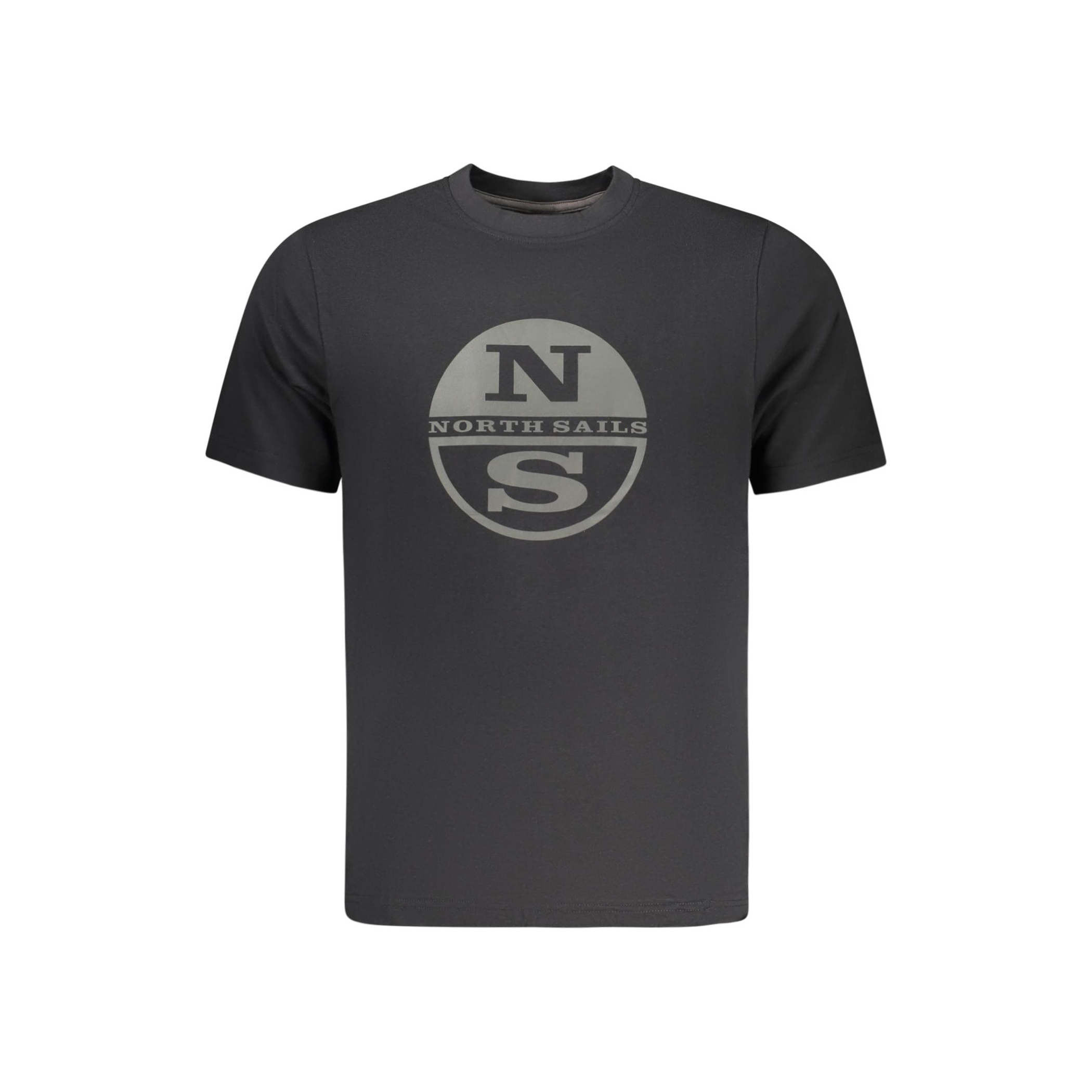 Снимка на Мъжка тениска с къс ръкав , черна NORTH SAILS