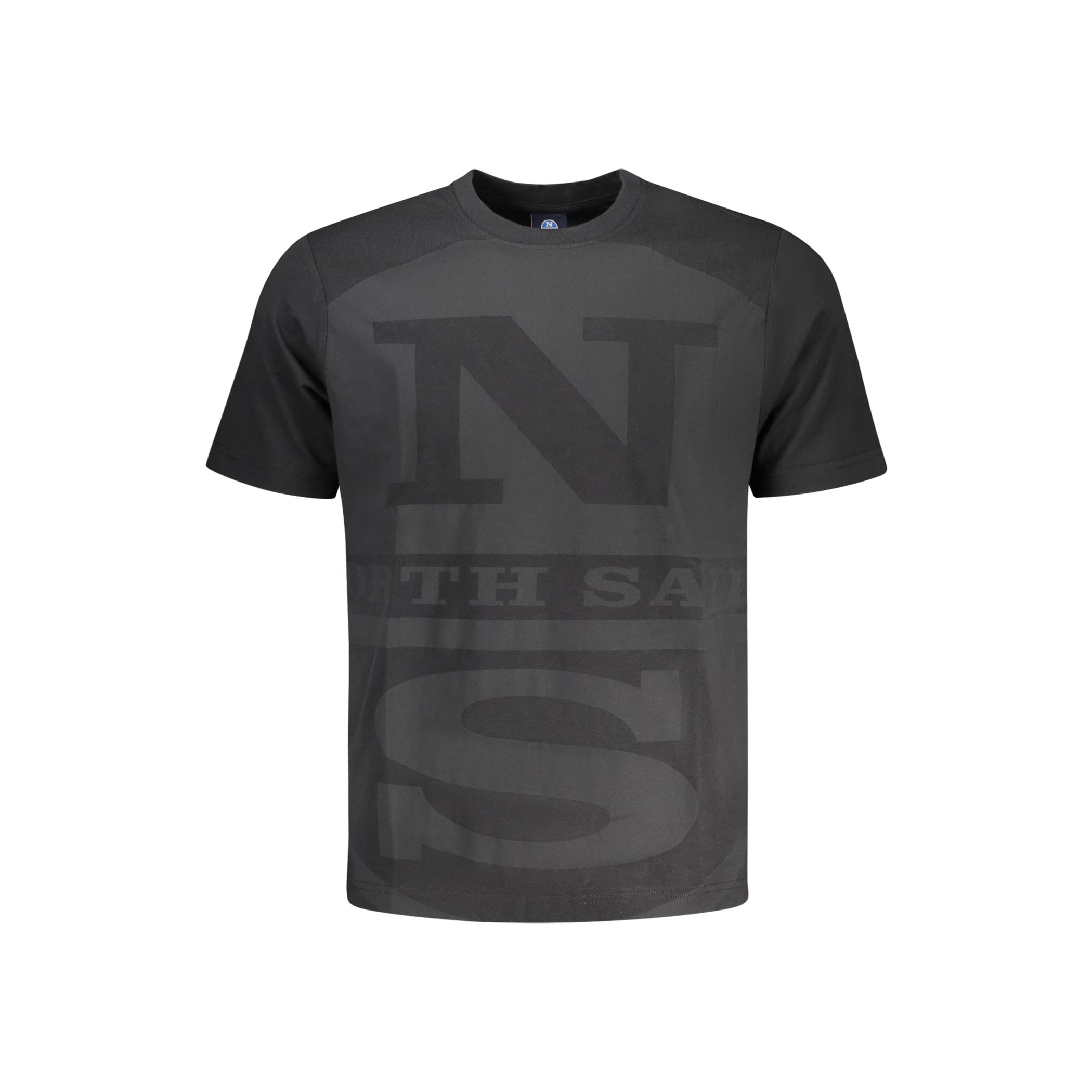 Снимка на Мъжка тениска с къс ръкав , черна NORTH SAILS