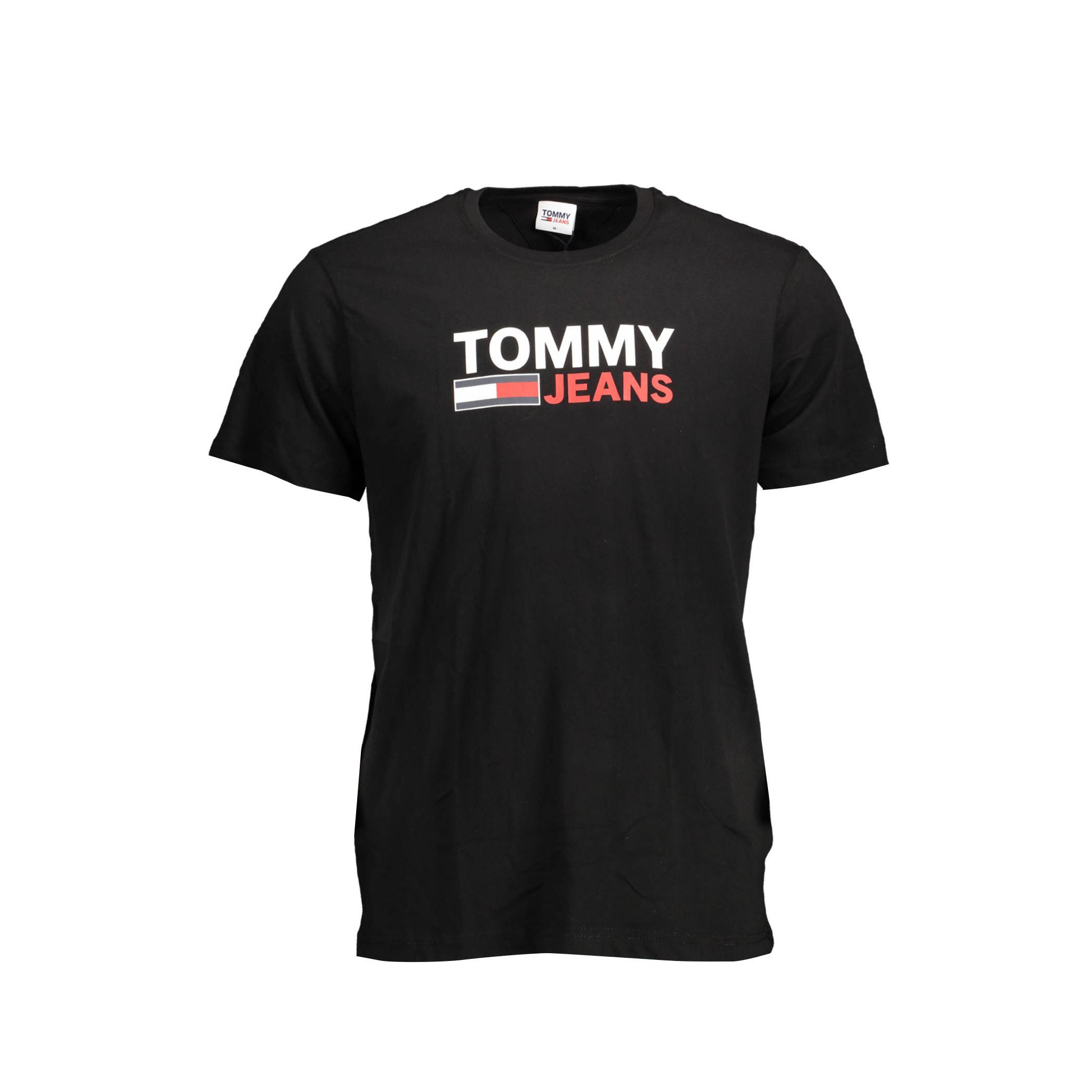 Снимка на Мъжка тениска с къс ръкав , черна TOMMY HILFIGER