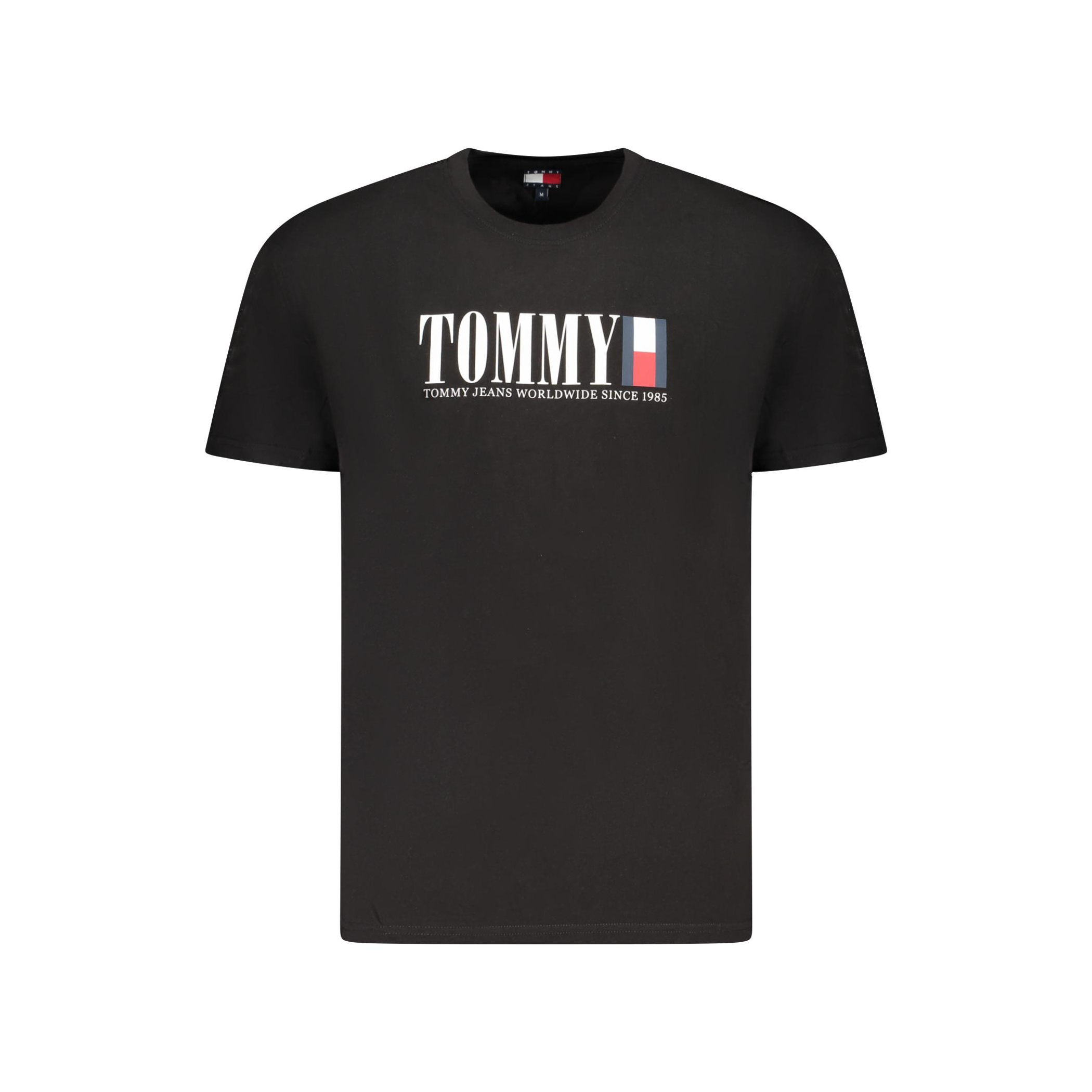 Снимка на Мъжка тениска с къс ръкав , черна TOMMY HILFIGER