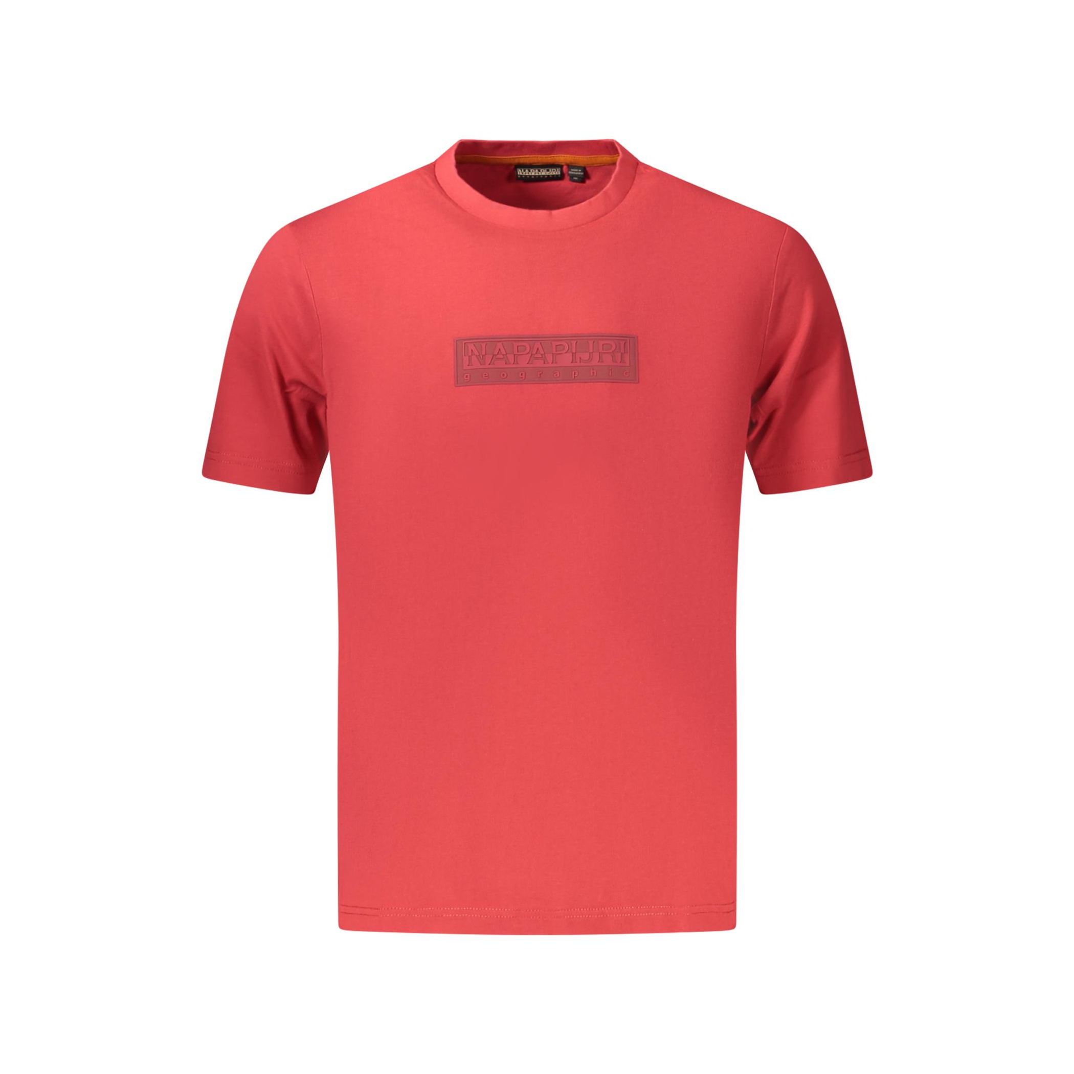 Снимка на Мъжка тениска с къс ръкав , червена NAPAPIJRI