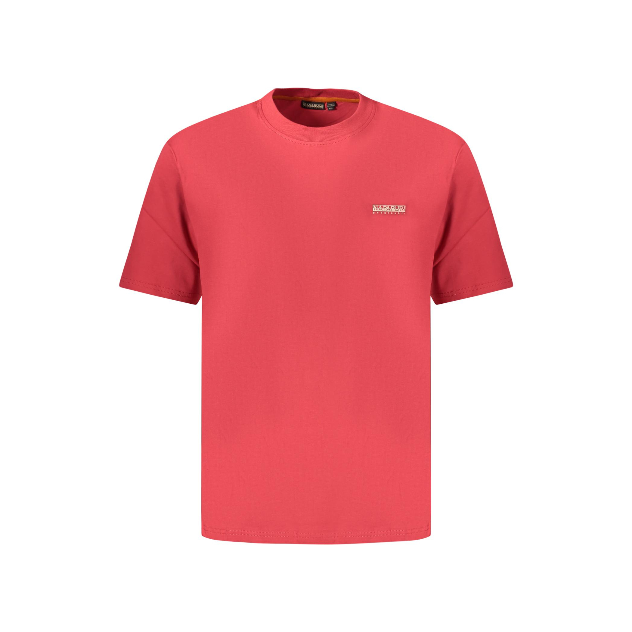 Снимка на Мъжка тениска с къс ръкав , червена NAPAPIJRI