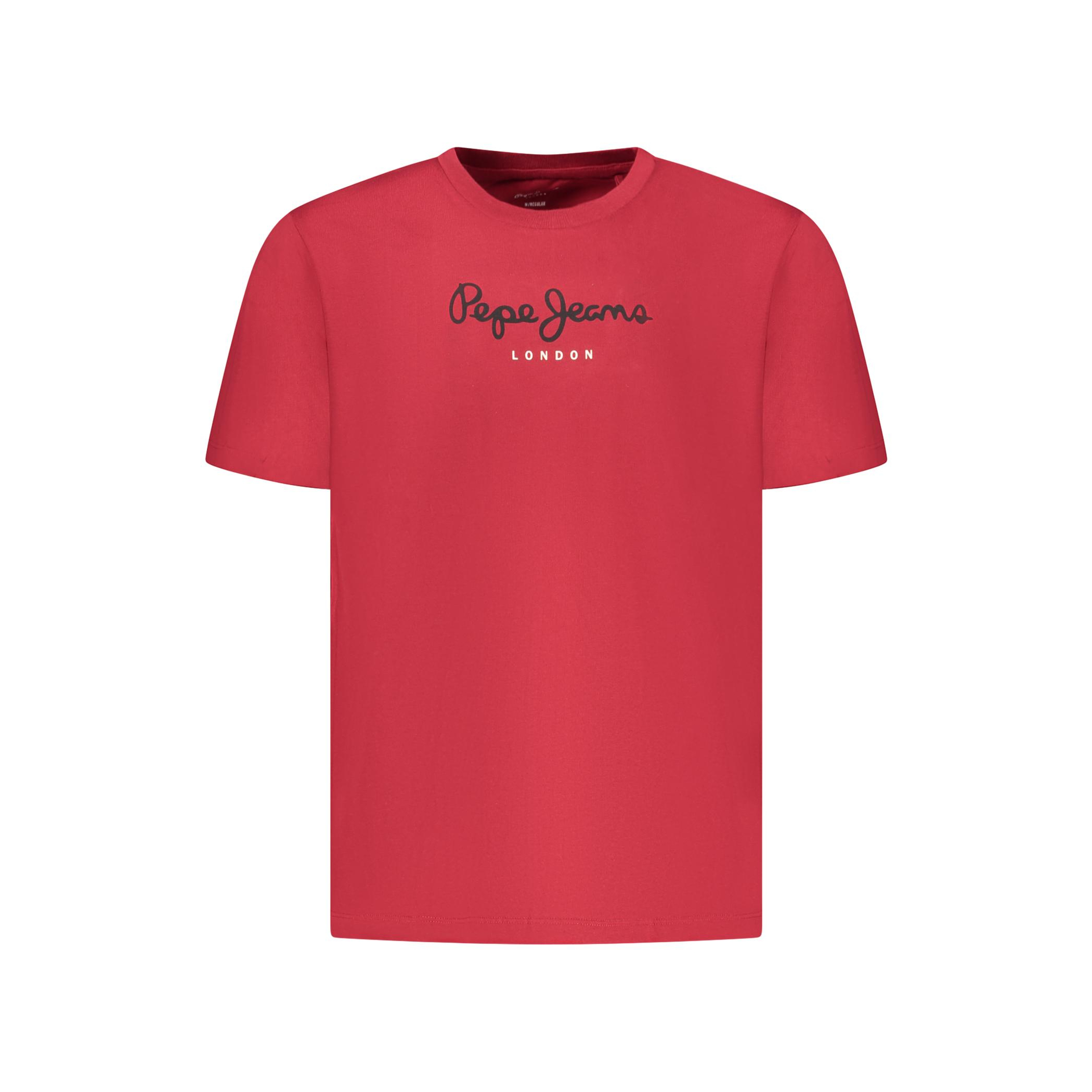 Снимка на Мъжка тениска с къс ръкав , червена PEPE JEANS
