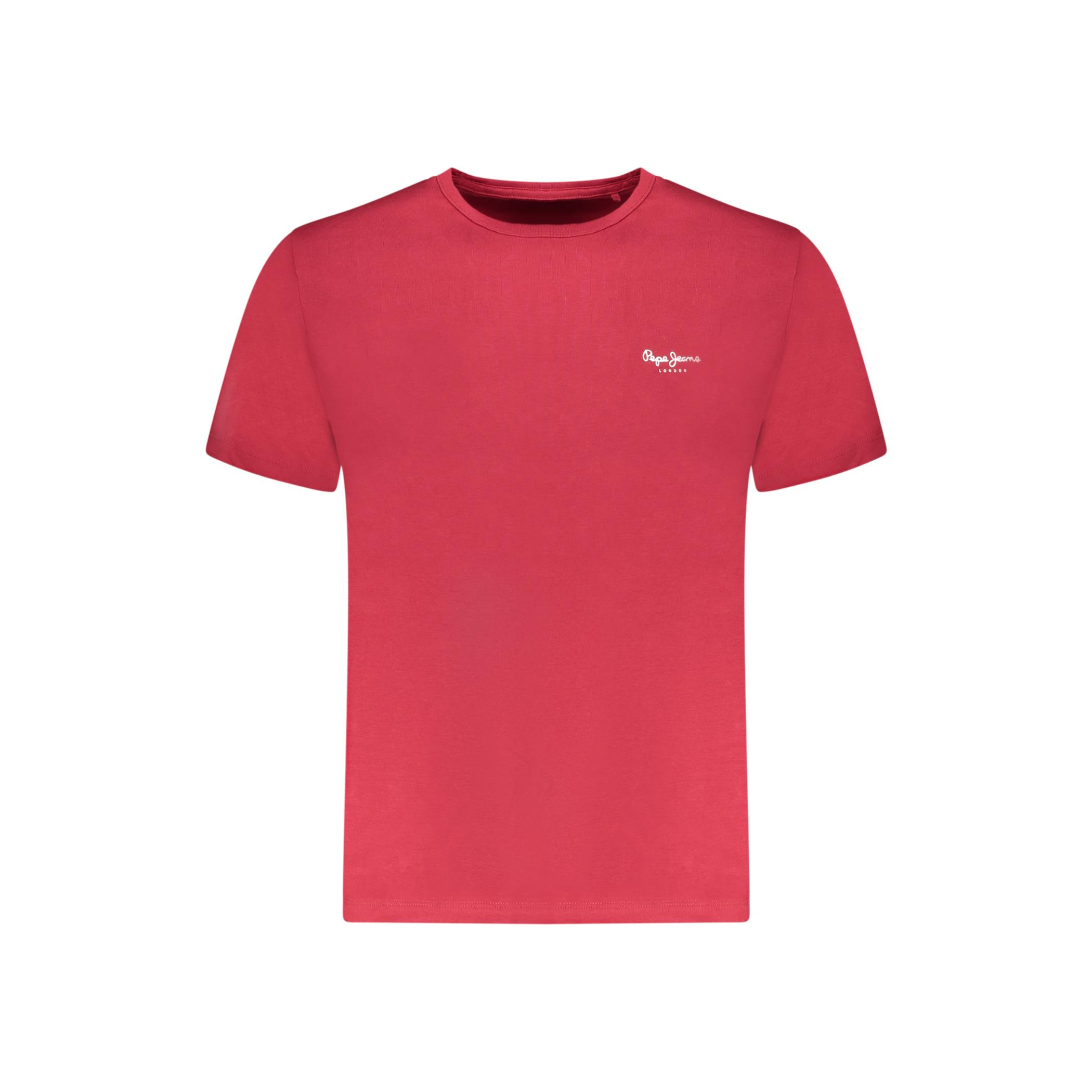 Снимка на Мъжка тениска с къс ръкав , червена PEPE JEANS