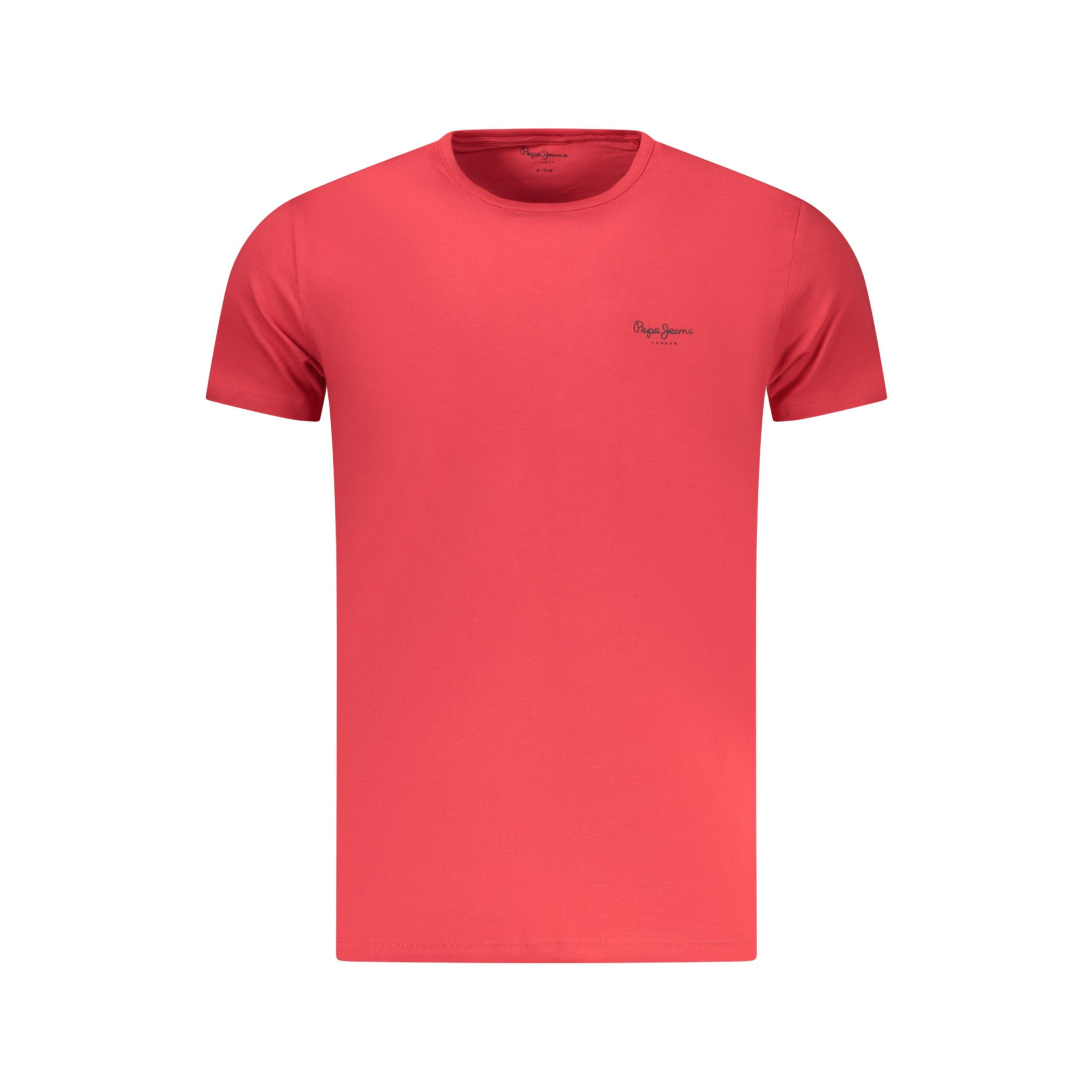 Снимка на Мъжка тениска с къс ръкав , червена PEPE JEANS