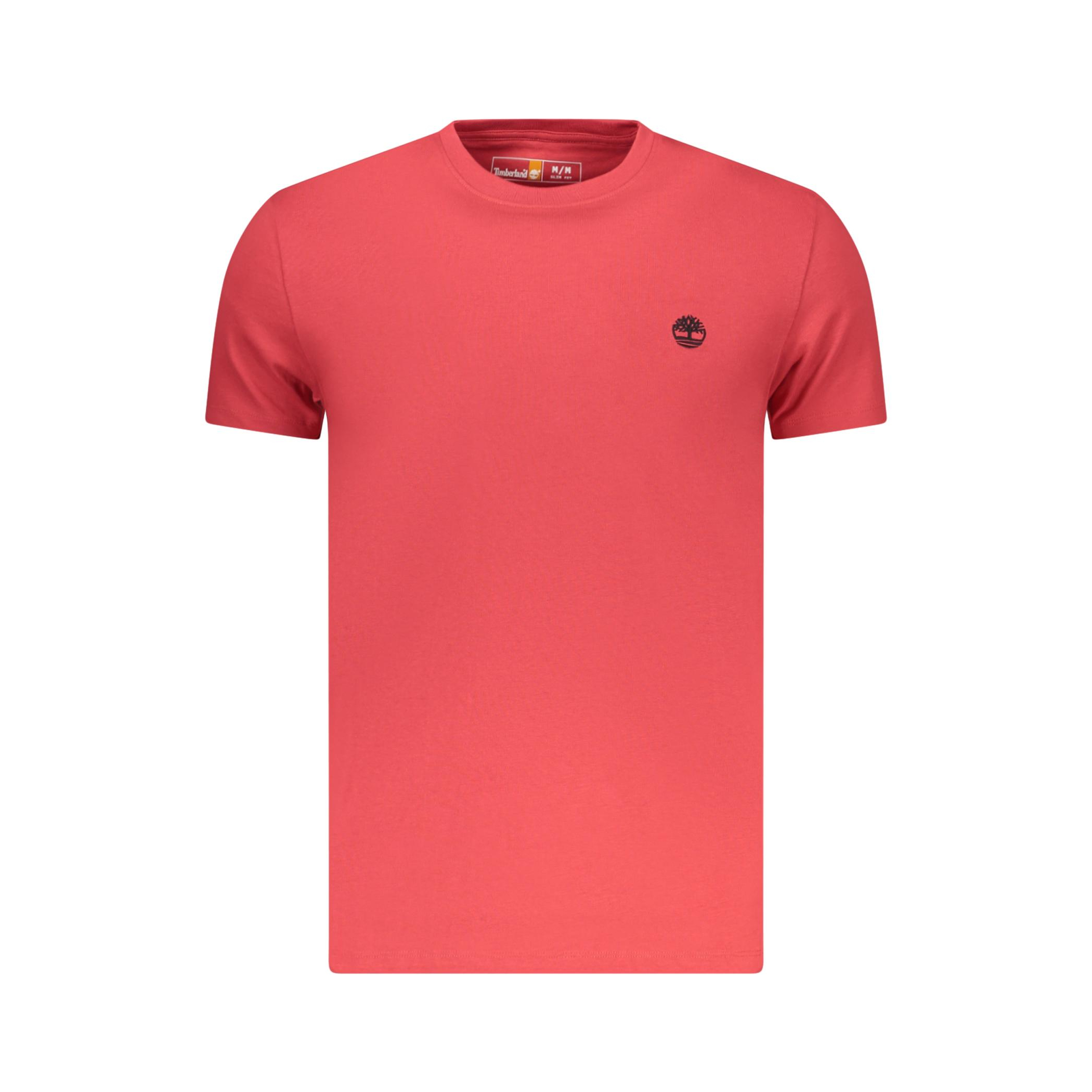 Снимка на Мъжка тениска с къс ръкав , червена TIMBERLAND