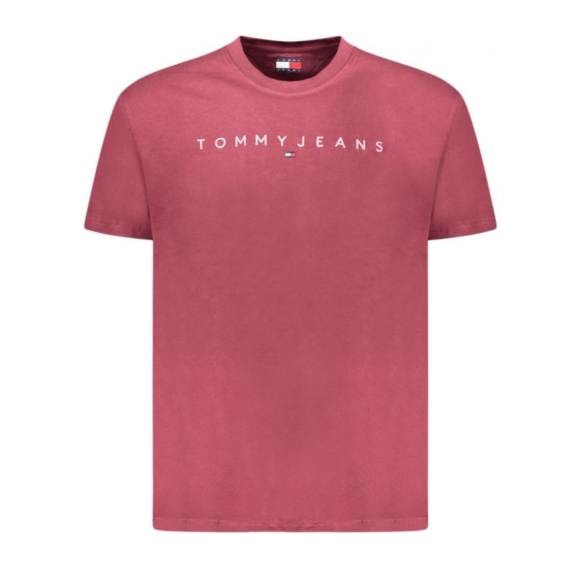 Снимка на Мъжка тениска с къс ръкав , червена TOMMY HILFIGER 