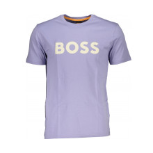 Снимка  на Мъжка тениска с къс ръкав , лилава BOSS 