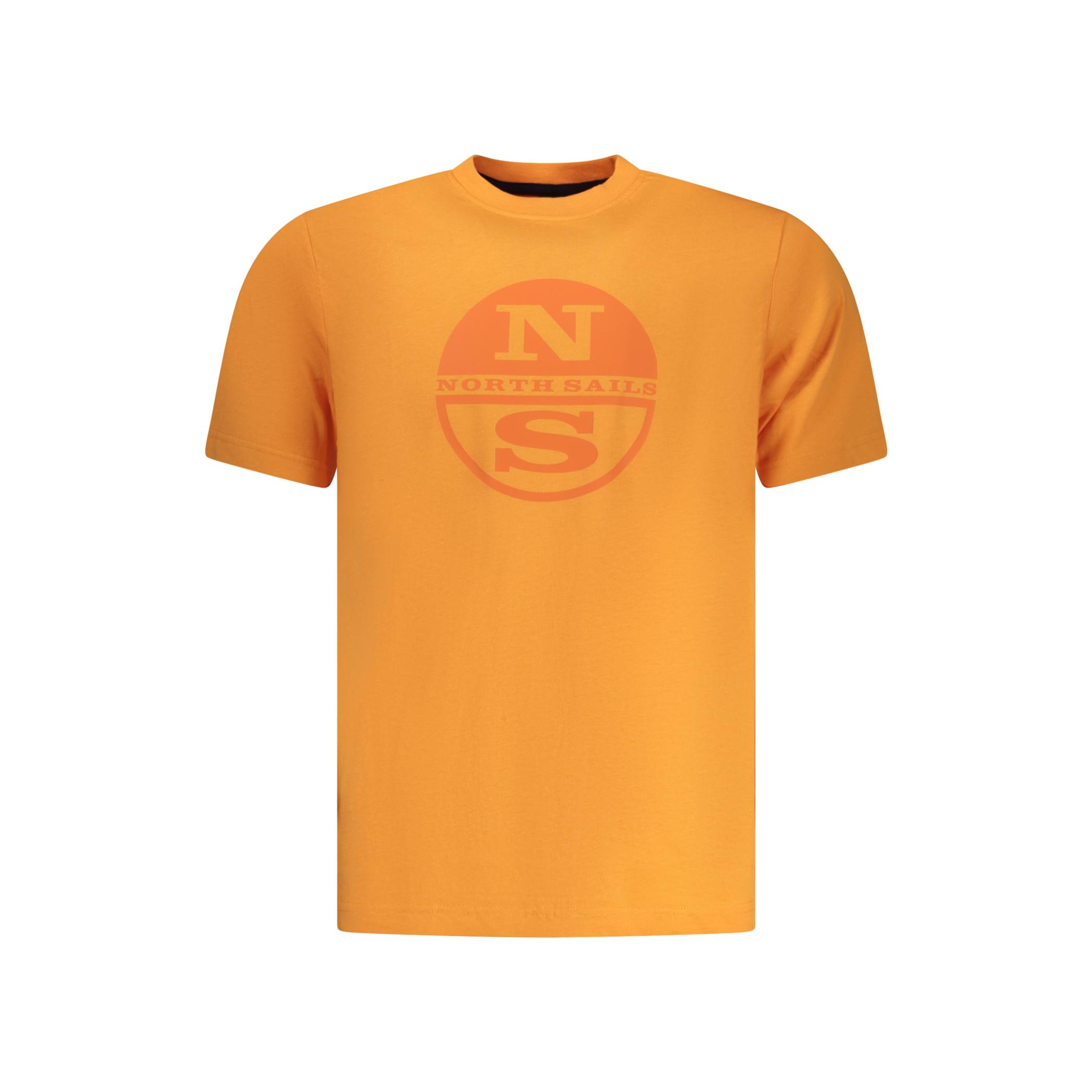 Снимка на Мъжка тениска с къс ръкав , оранжева NORTH SAILS