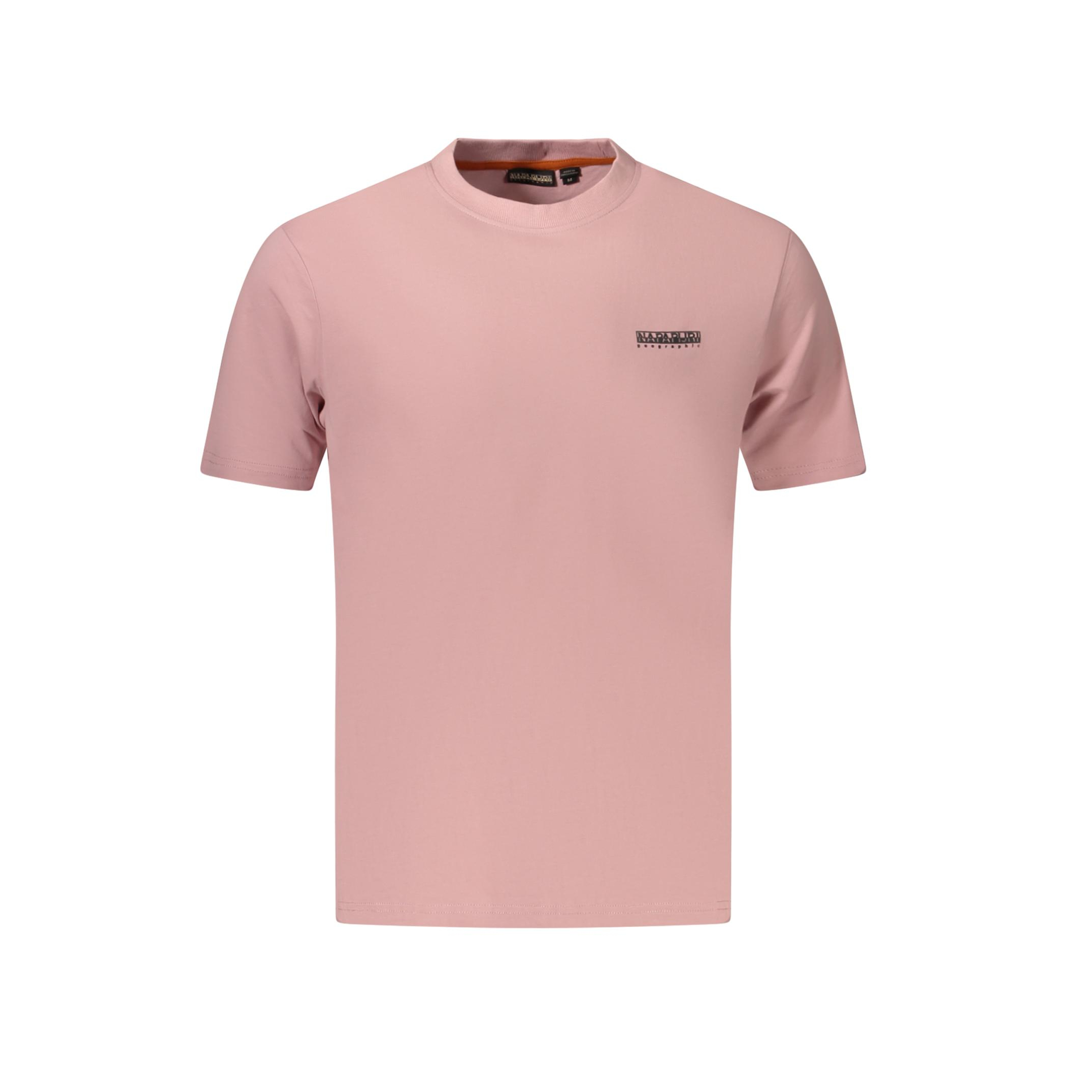Снимка на Мъжка тениска с къс ръкав , розова NAPAPIJRI