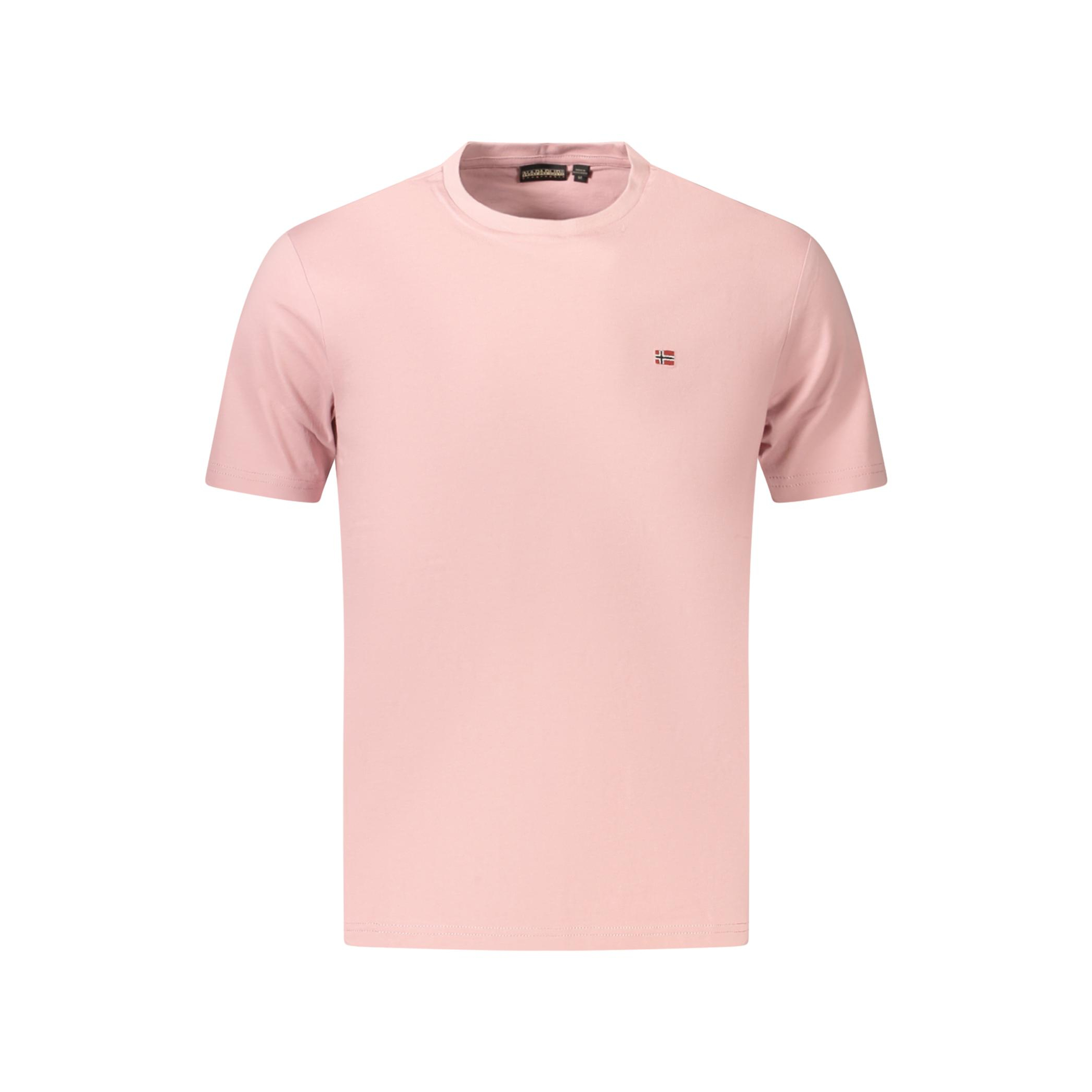 Снимка на Мъжка тениска с къс ръкав , розова NAPAPIJRI