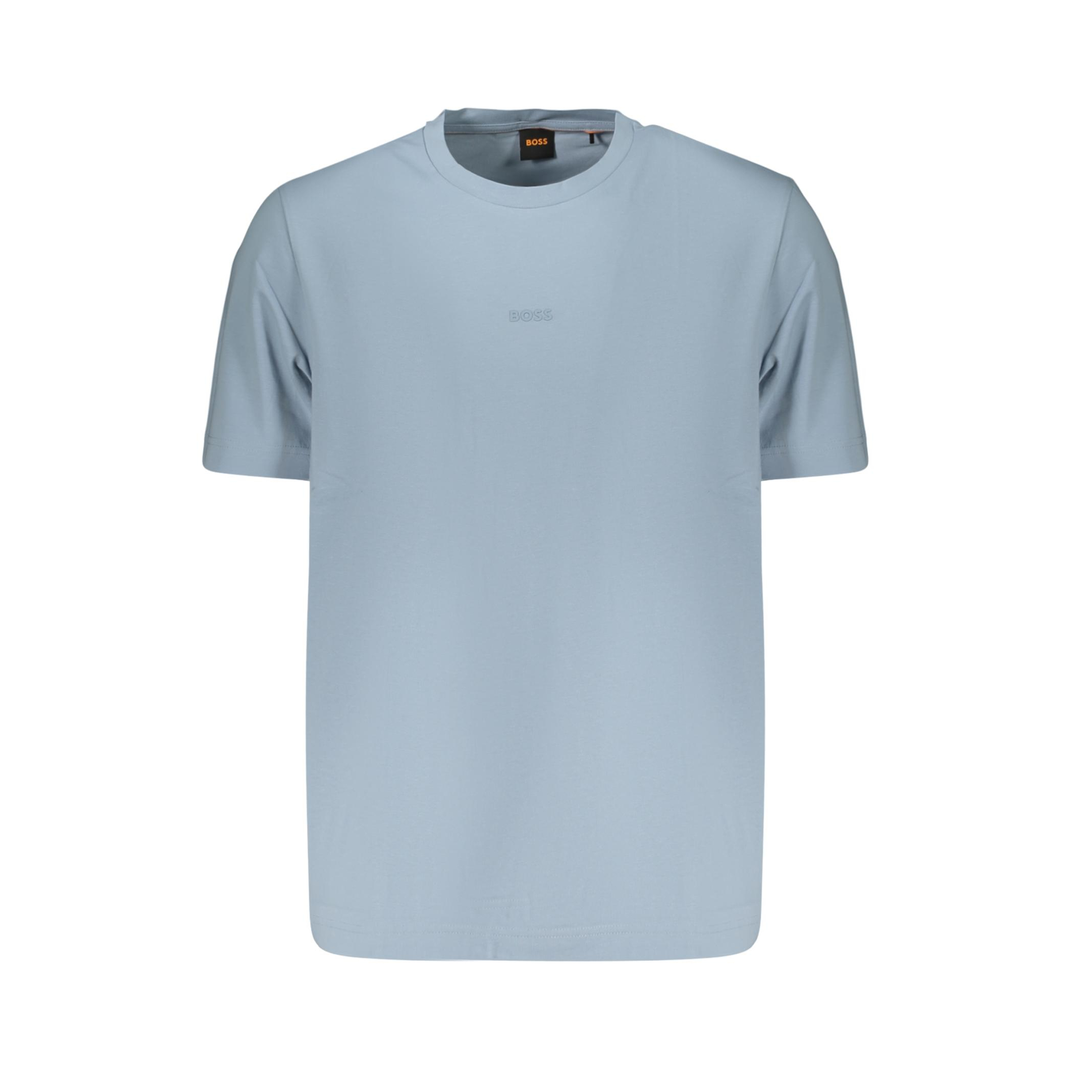 Снимка на Мъжка тениска с къс ръкав , синя BOSS