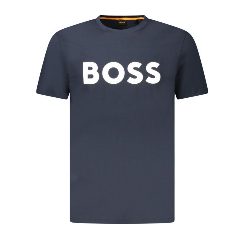Снимка на Мъжка тениска с къс ръкав , синя BOSS 