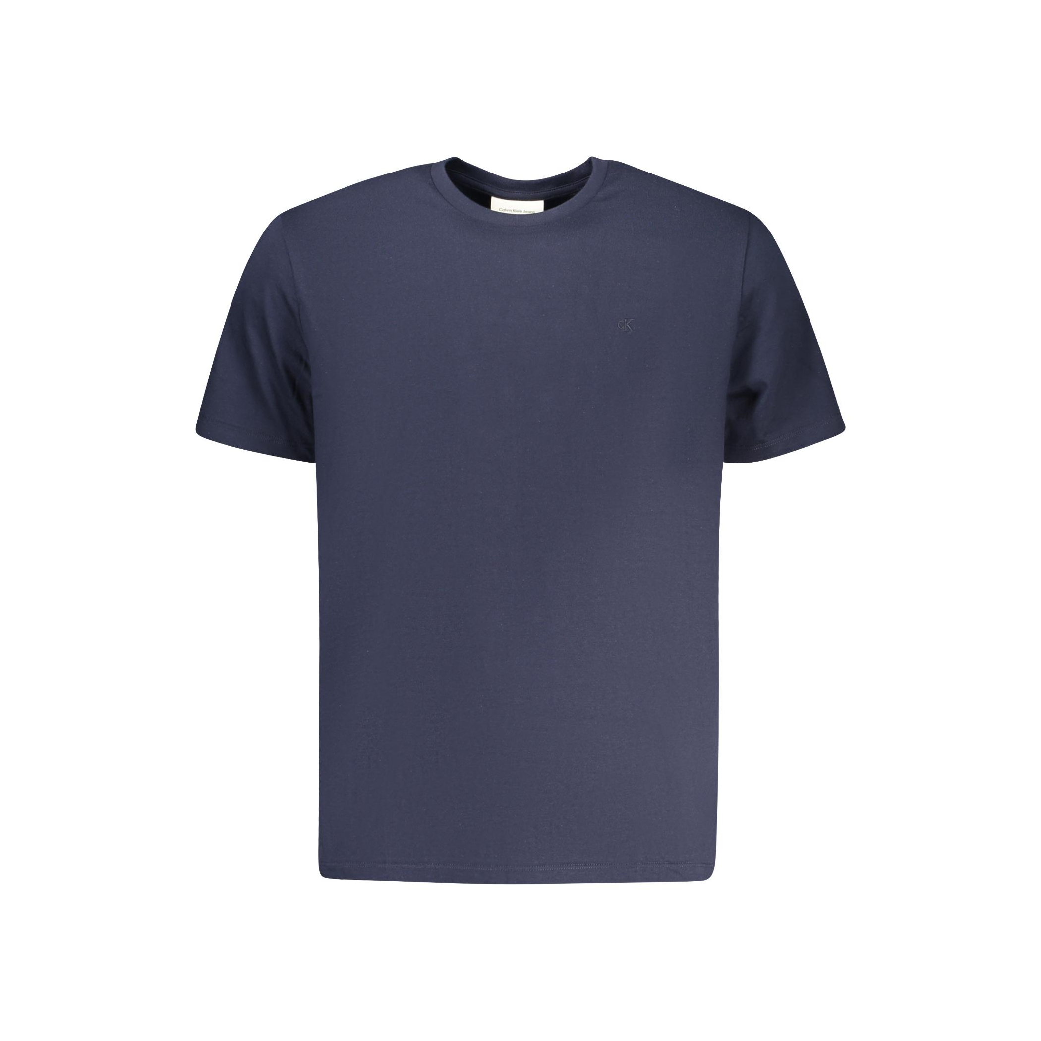 Снимка на Мъжка тениска с къс ръкав , синя CALVIN KLEIN