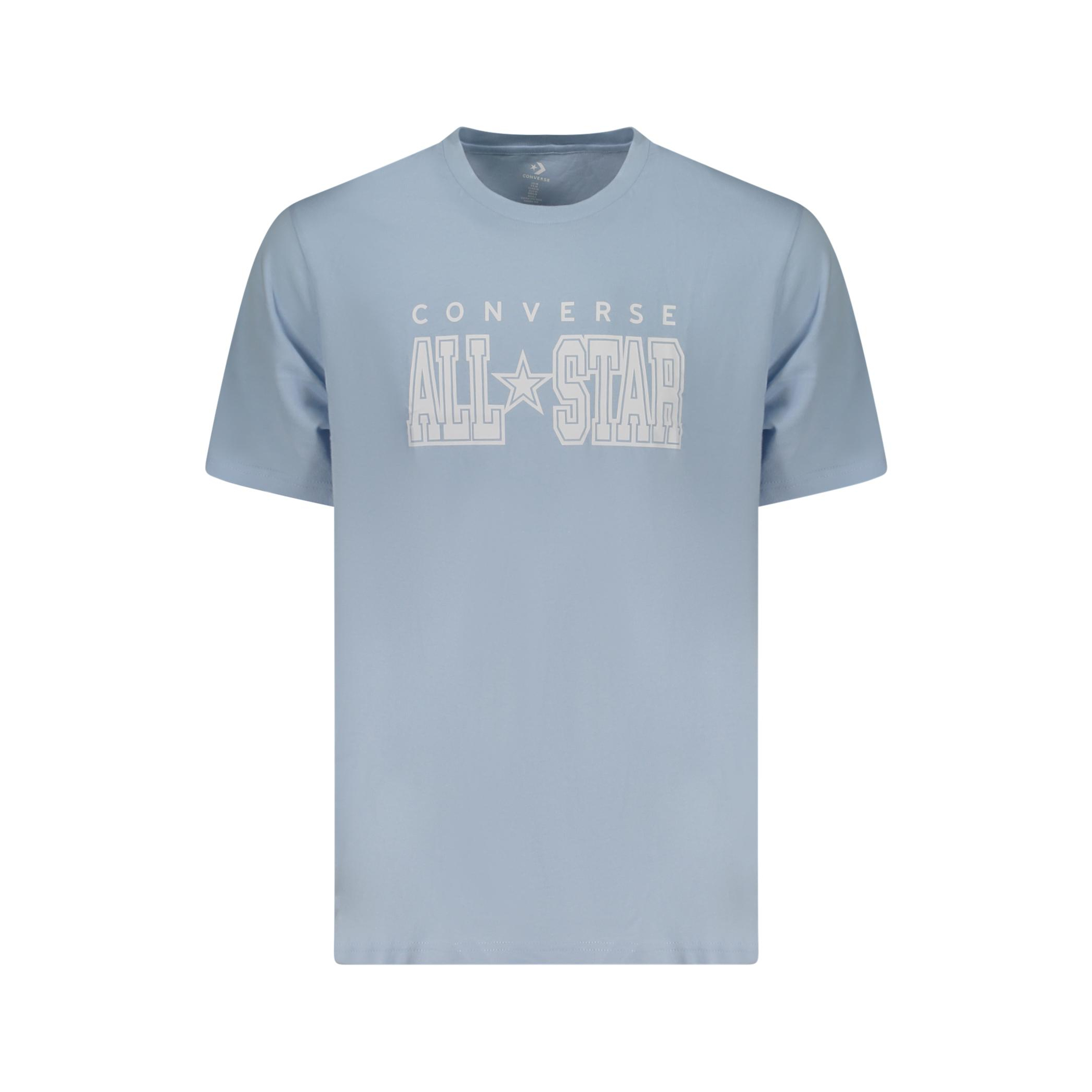 Снимка на Мъжка тениска с къс ръкав , синя CONVERSE