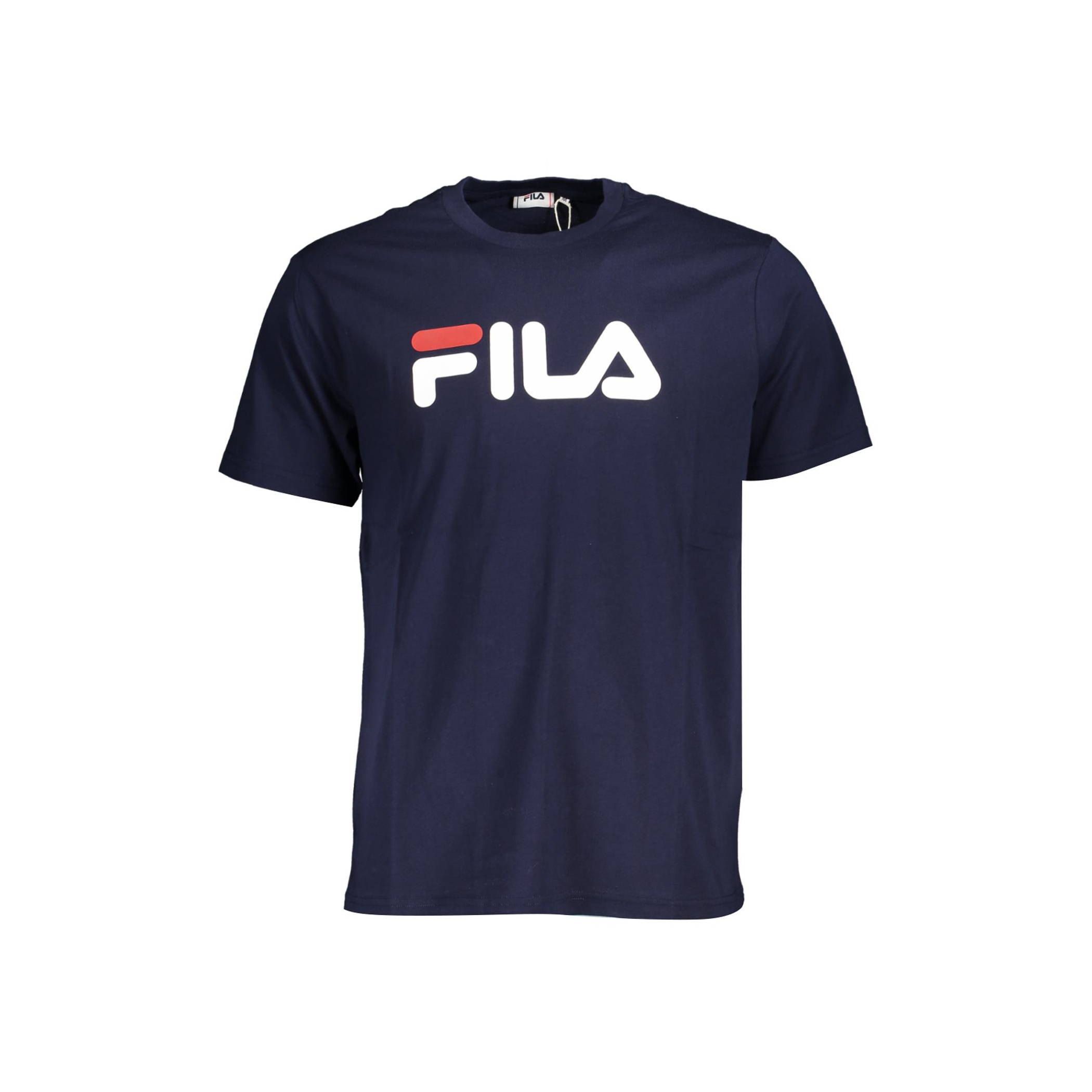 Снимка на Мъжка тениска с къс ръкав , синя FILA